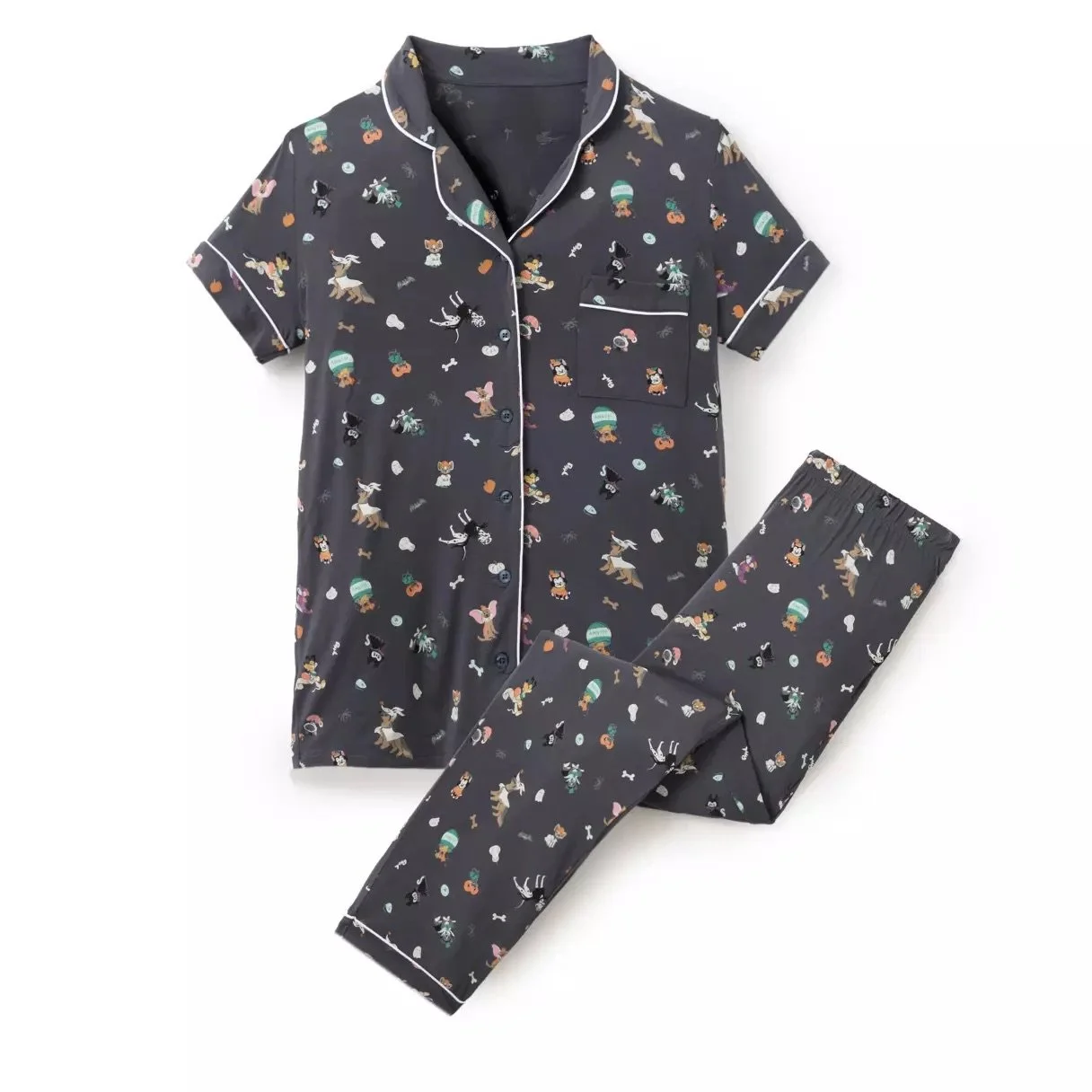 Disney Cats and Dogs Halloween Sleep Set