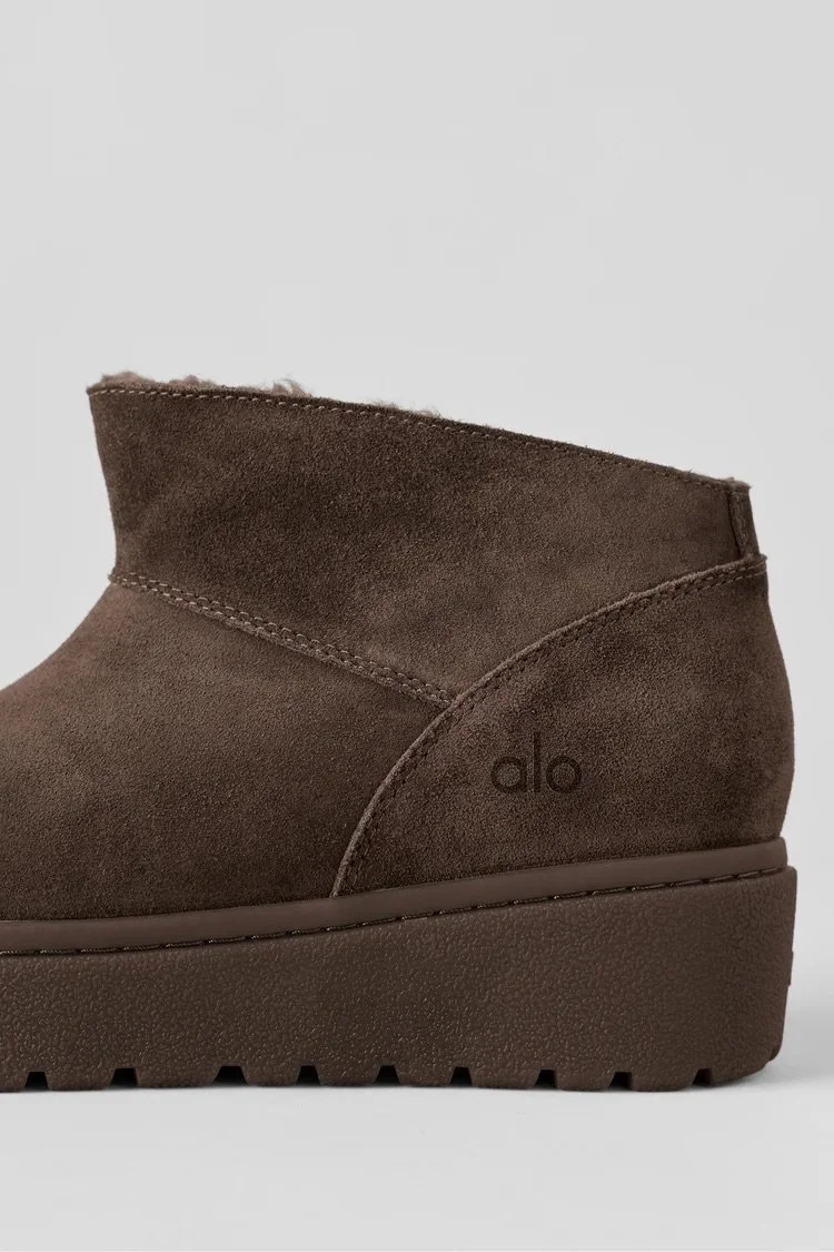 ALO Malibu Low Boot - Espresso