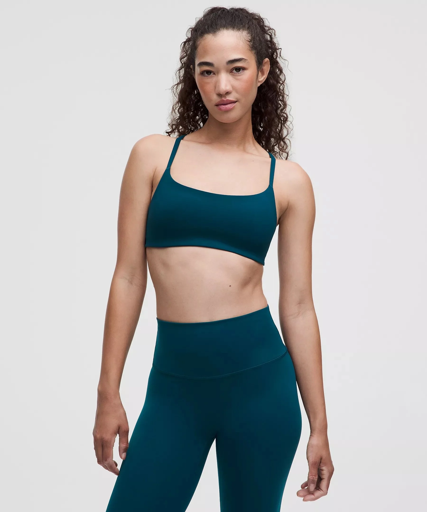Wunder Train Strappy Racer Bra - A/B Cup