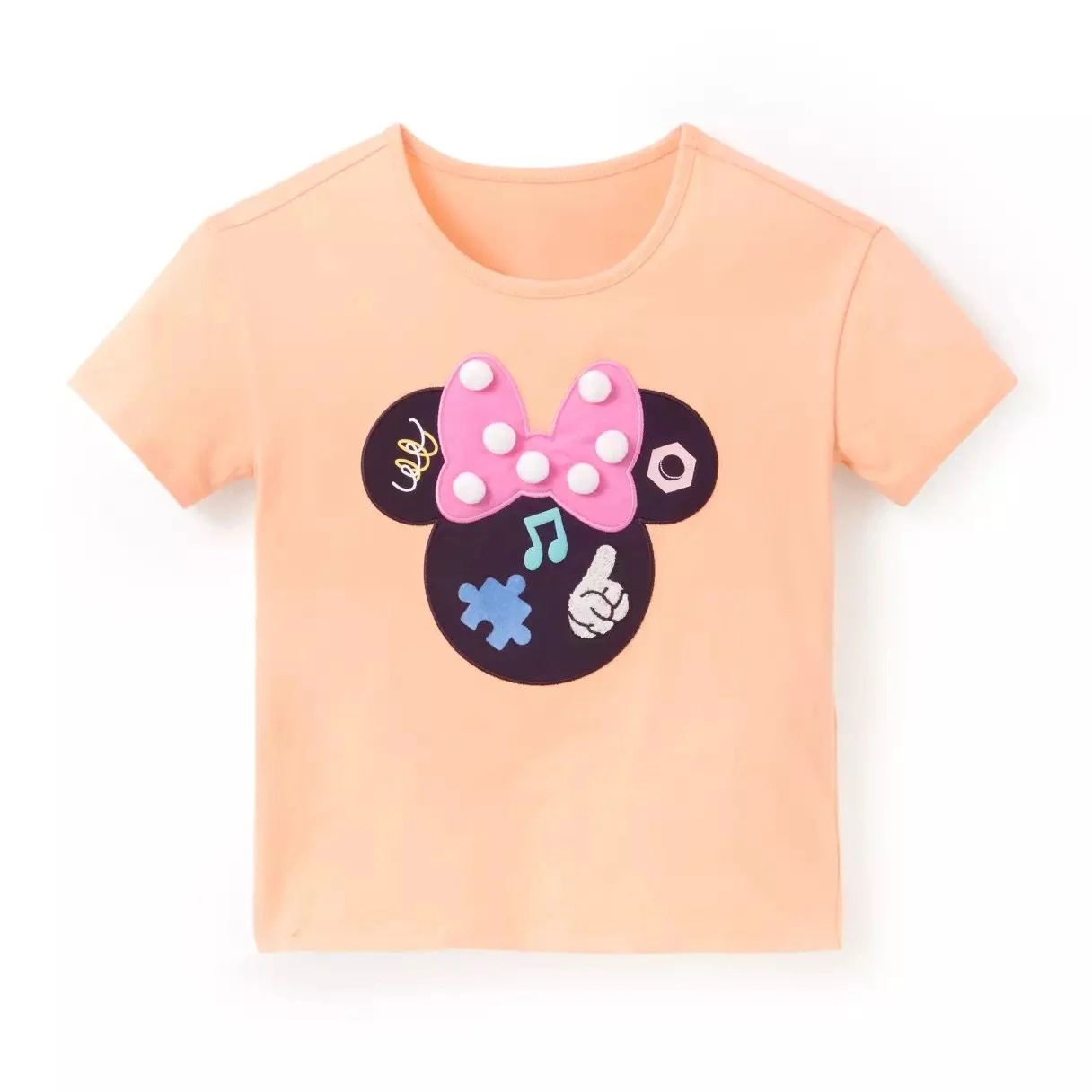 Girls Minnie Icon Mickey Mouse Clubhouse T-Shirt