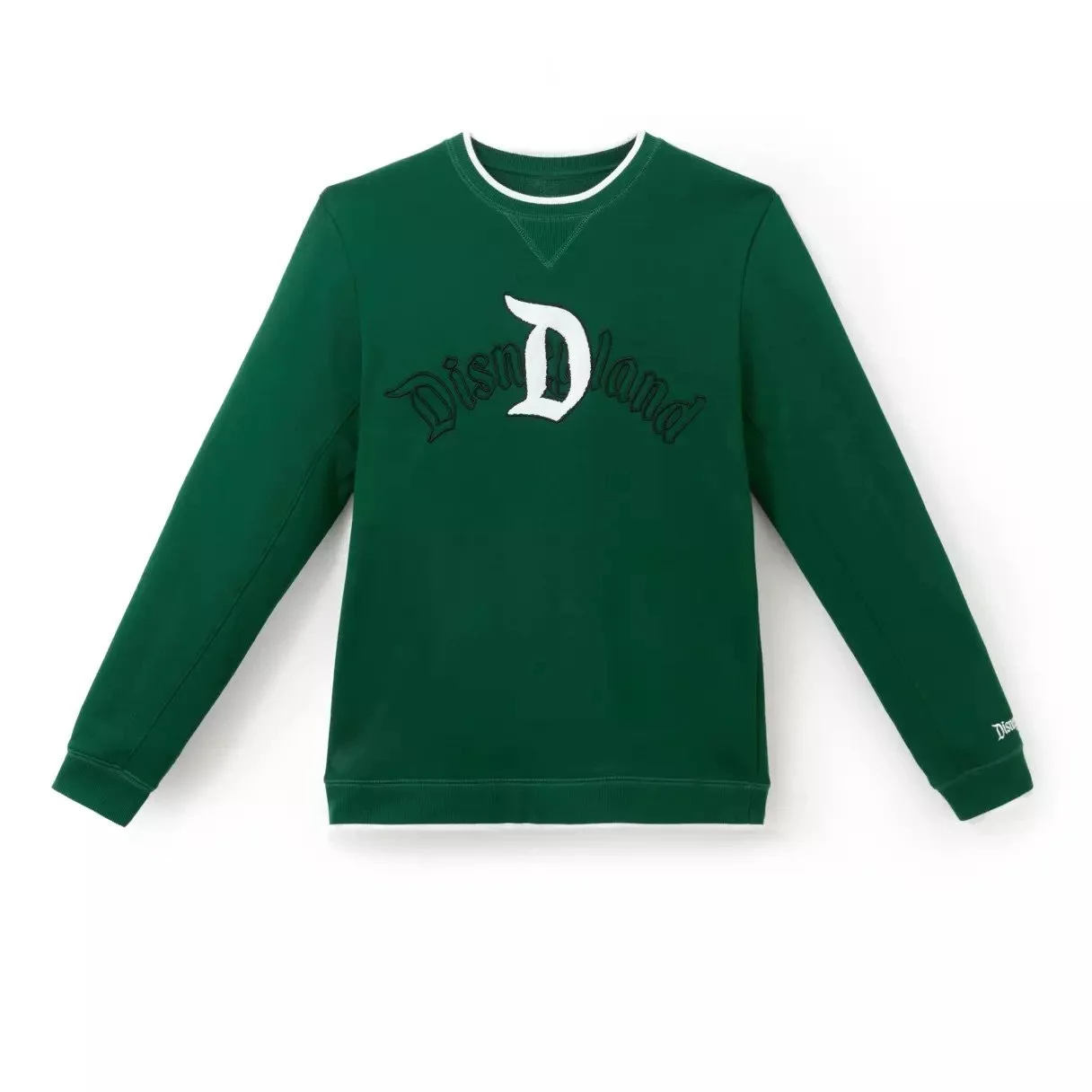 Disneyland “D” Logo Green Pullover Sweatshirt