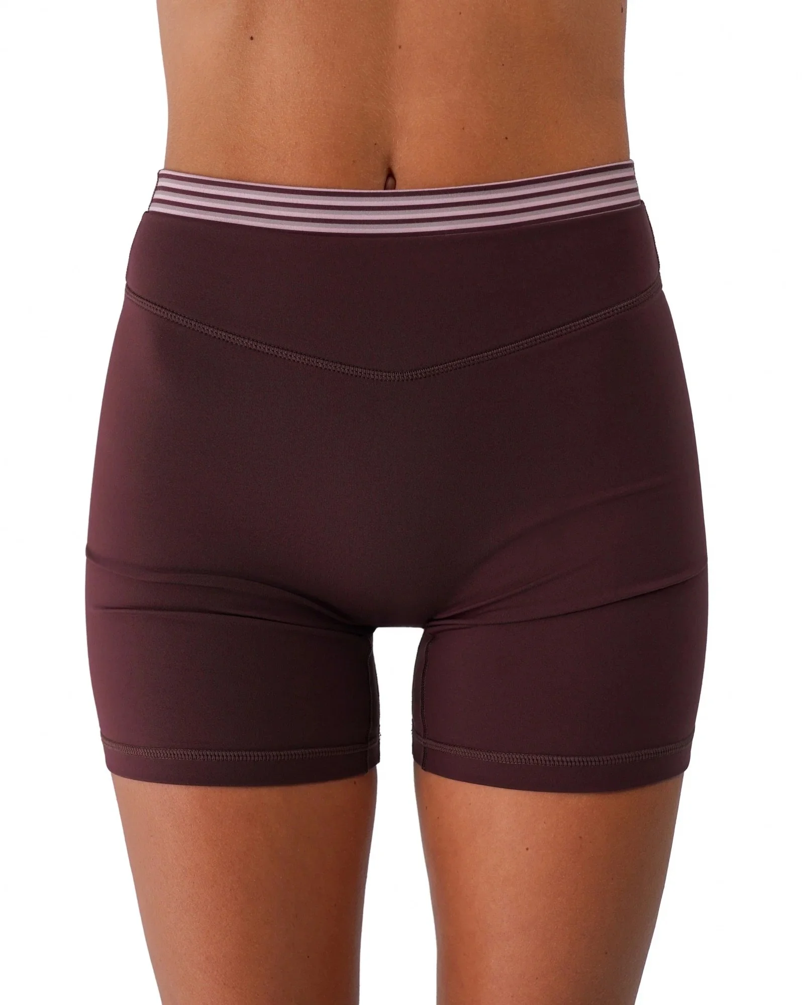 Layered Sculpt Short V2 - Outwest Stripes