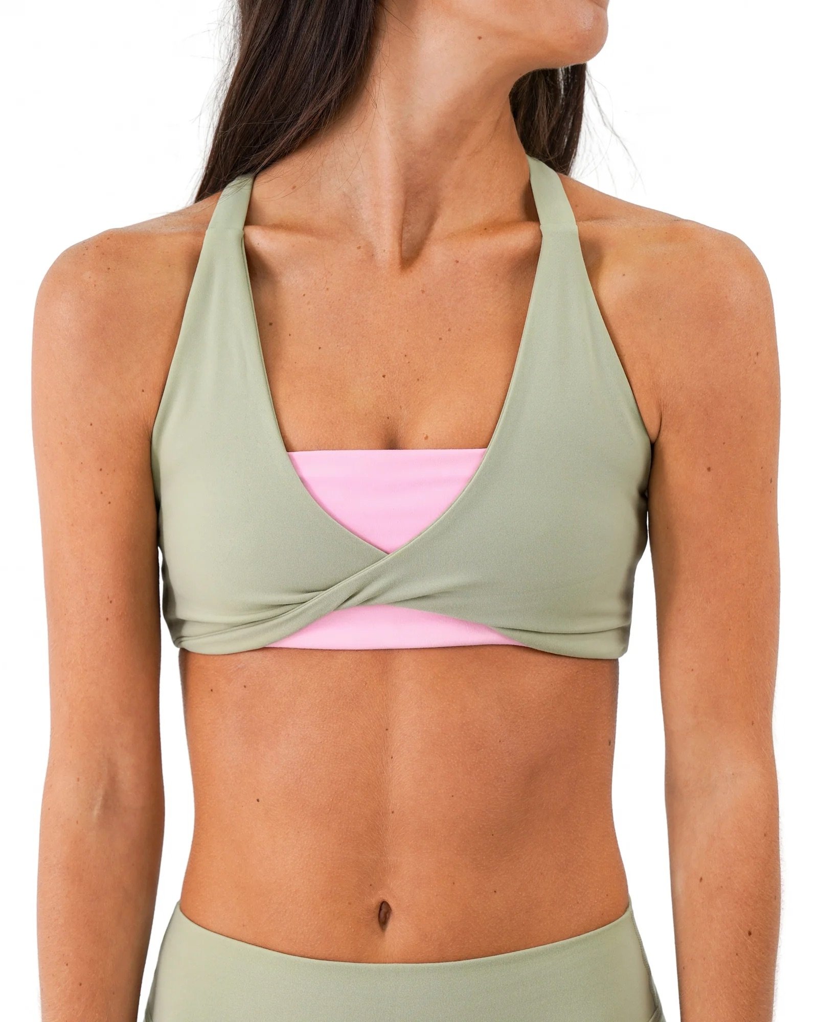 Double Layer Curve Bra - Flora