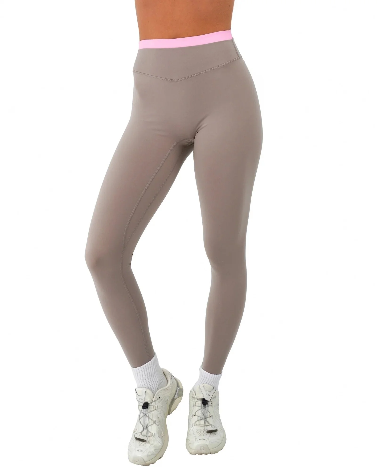 Layered Sculpt Pant V2 - Truffle