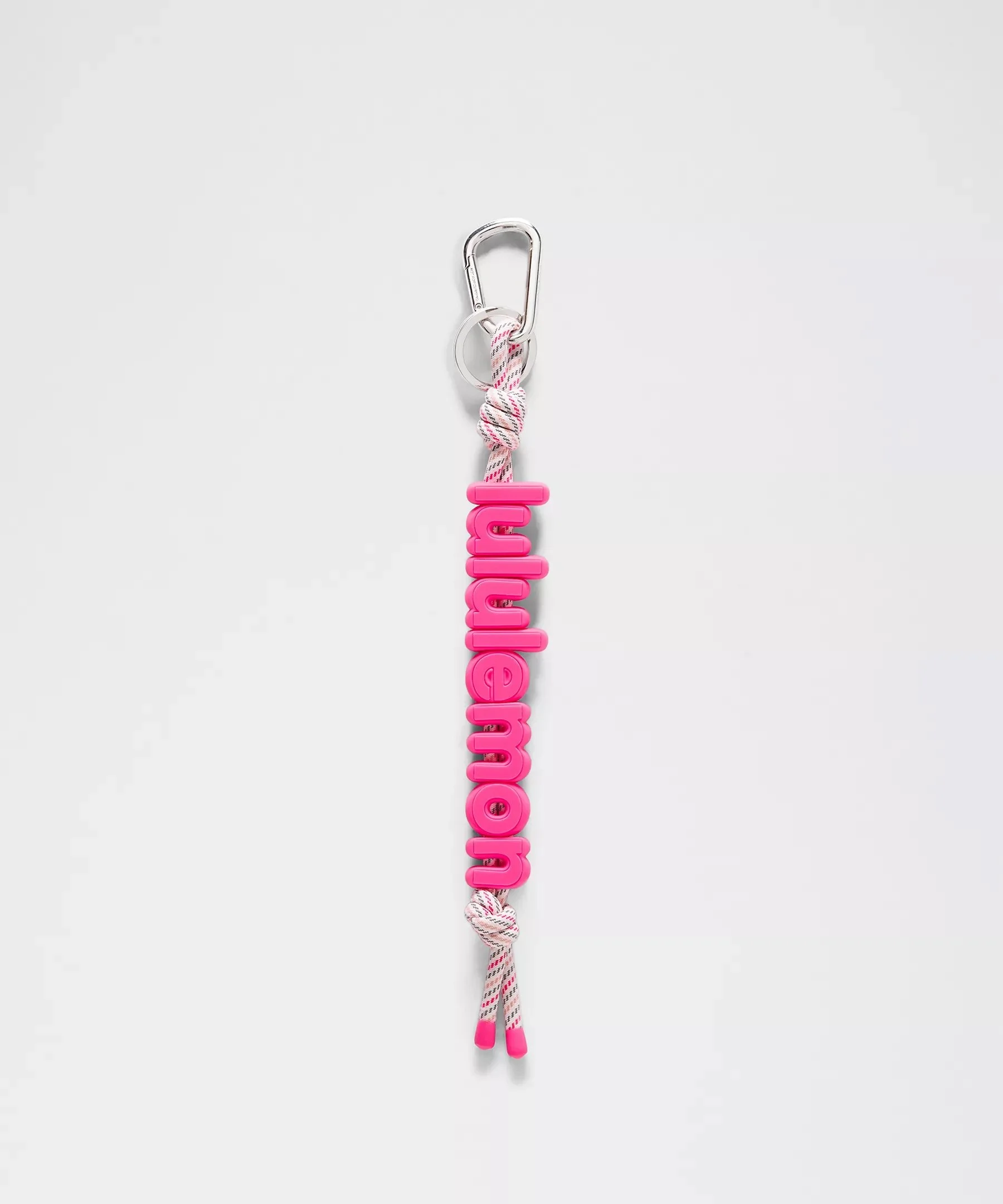 Silicone Wordmark Keychain