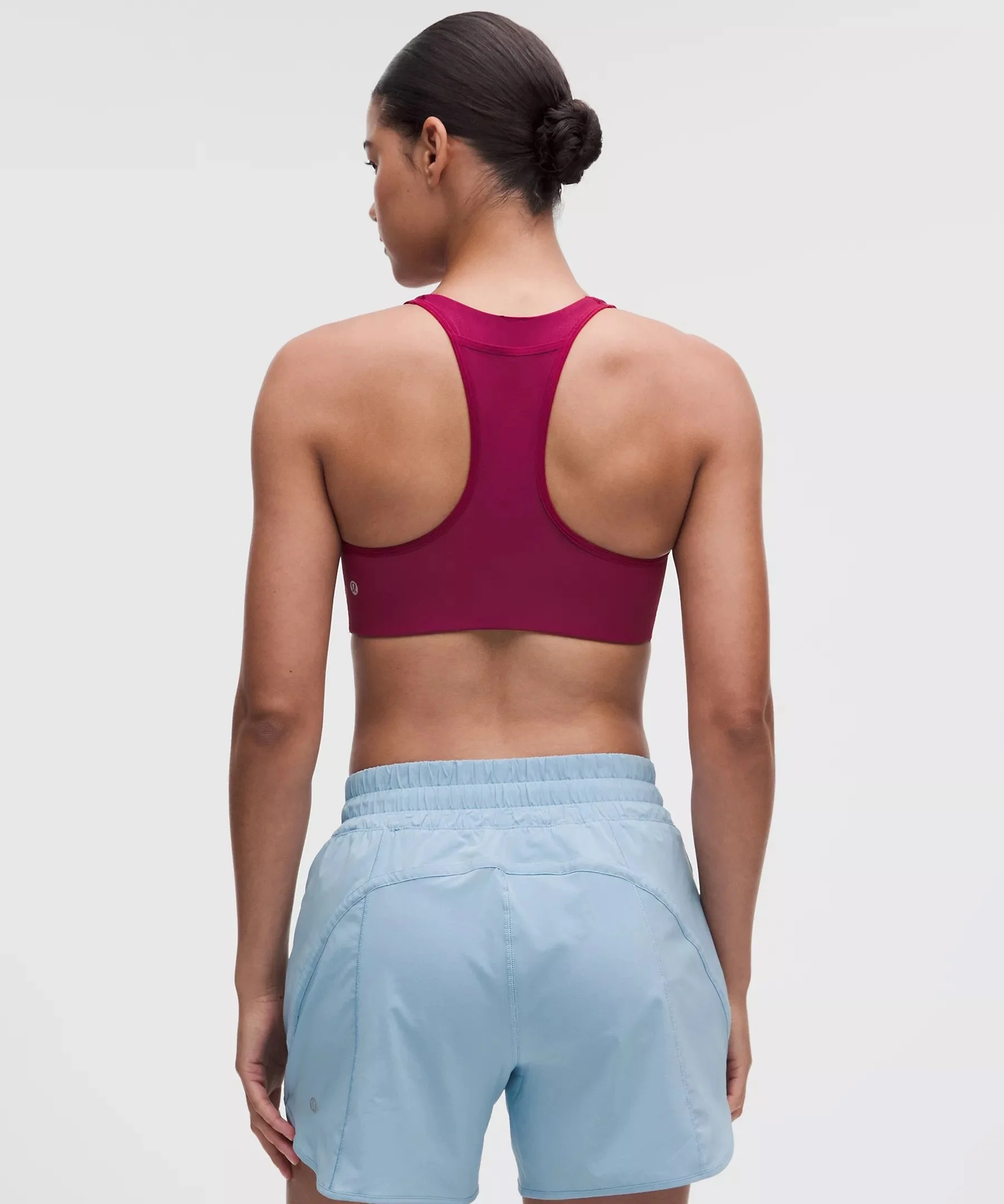 Back Pocket Racerback Run Bra