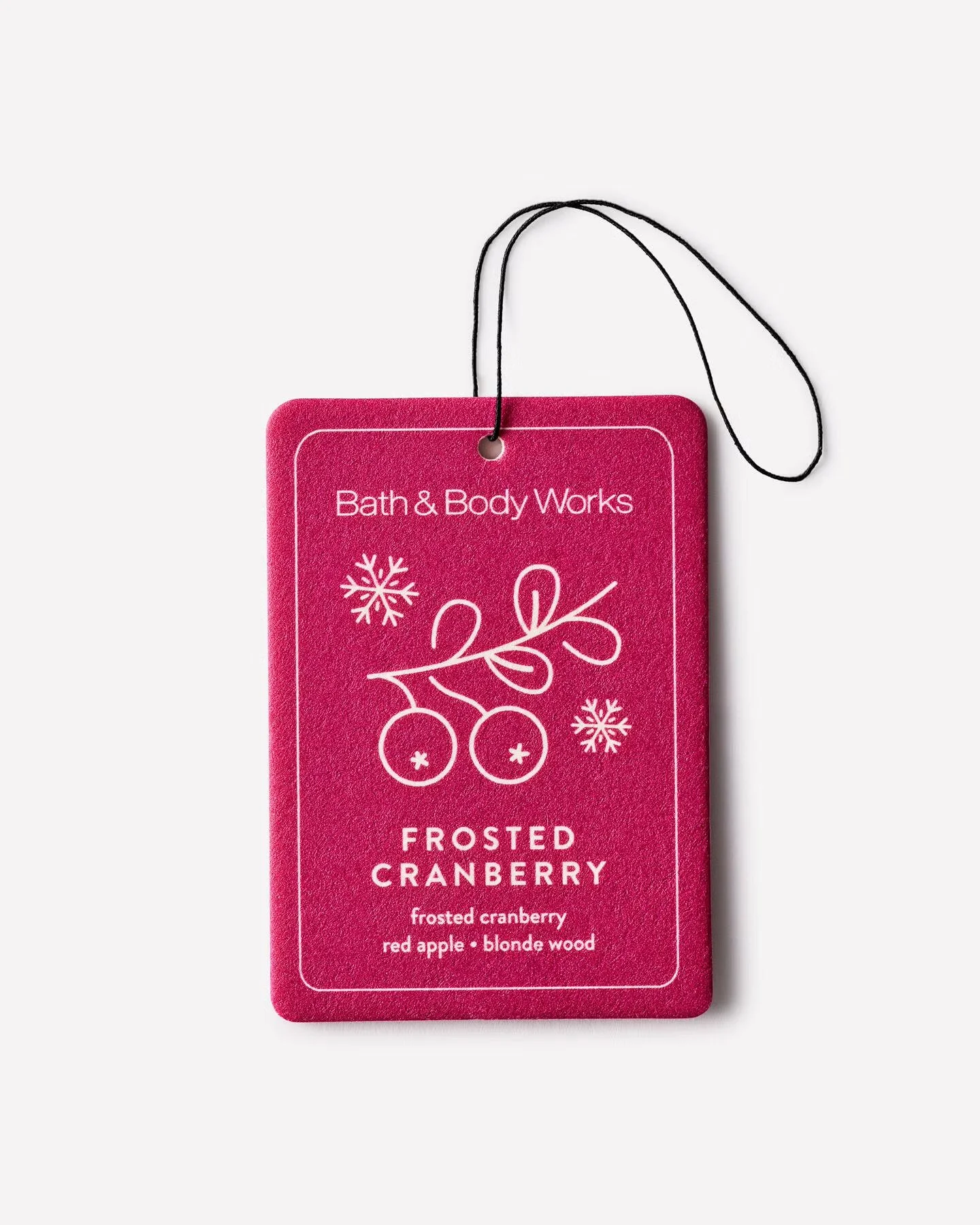 Frosted Cranberry Hanging Fragrance Diffuser