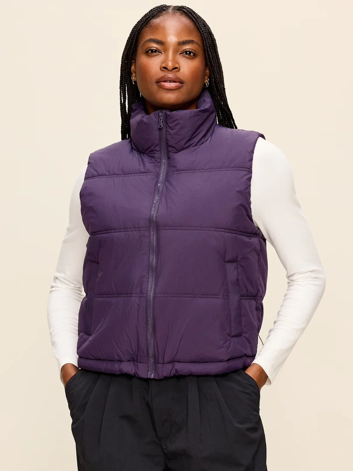 Water-Resistant Puffer Vest