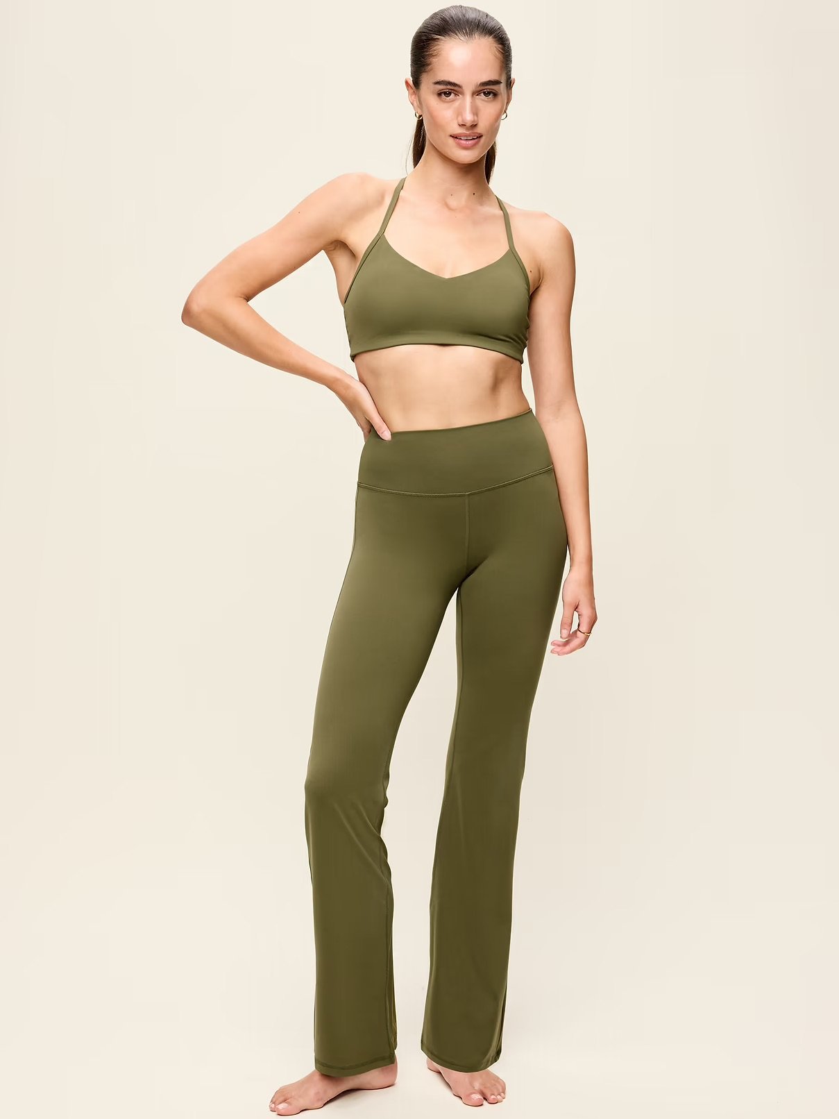 High-Waisted StudioSmooth Flare Leggings
