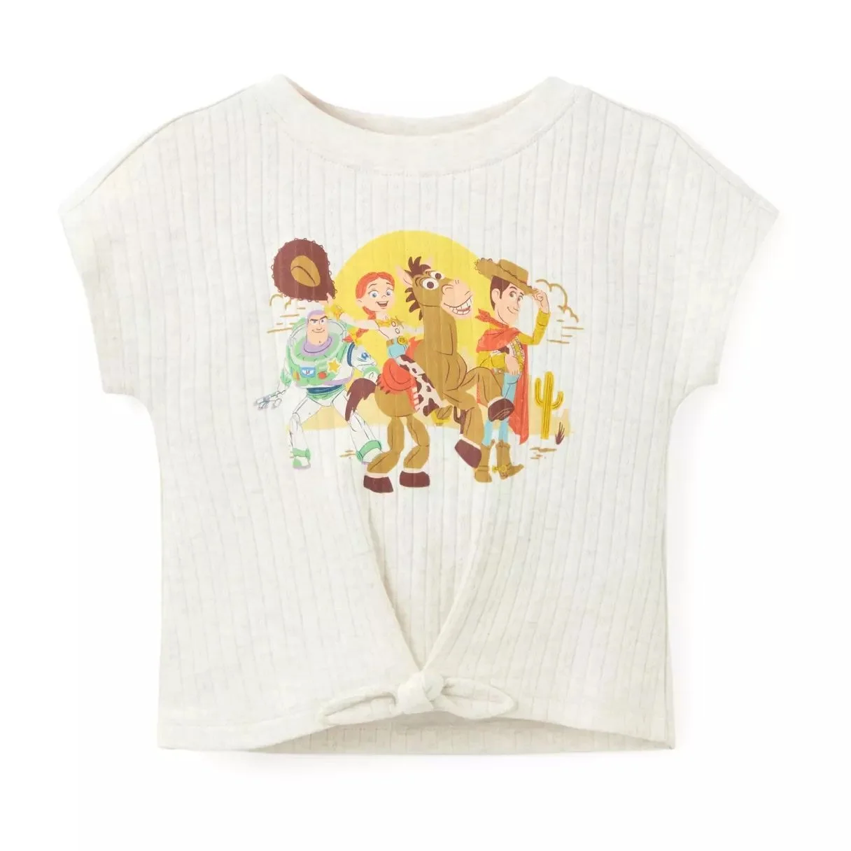 Girls Toy Story 5 Knotted Top