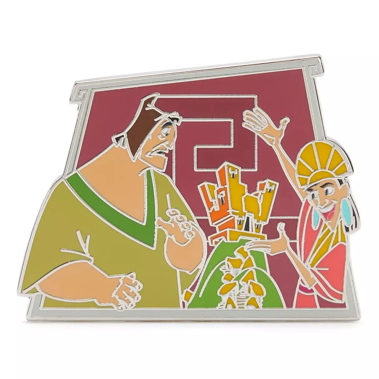 Kuzco and Pacha Pin
