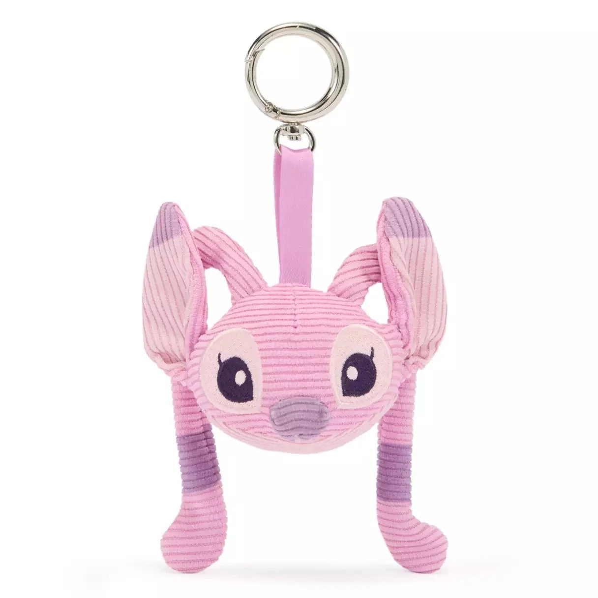 Angel Corduroy Plush Keychain Bag Charm