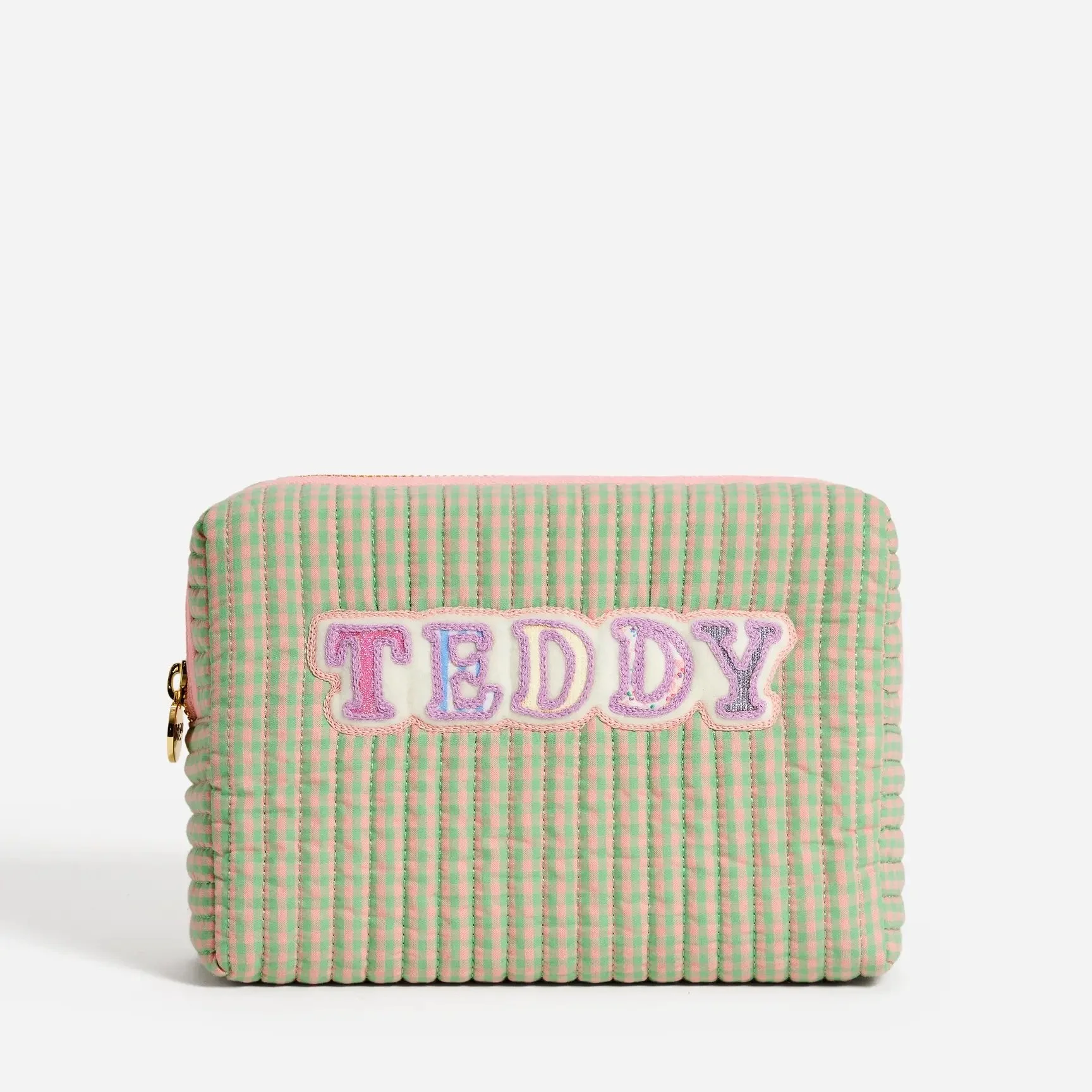 Custom Embroidered Applique Large Pouch