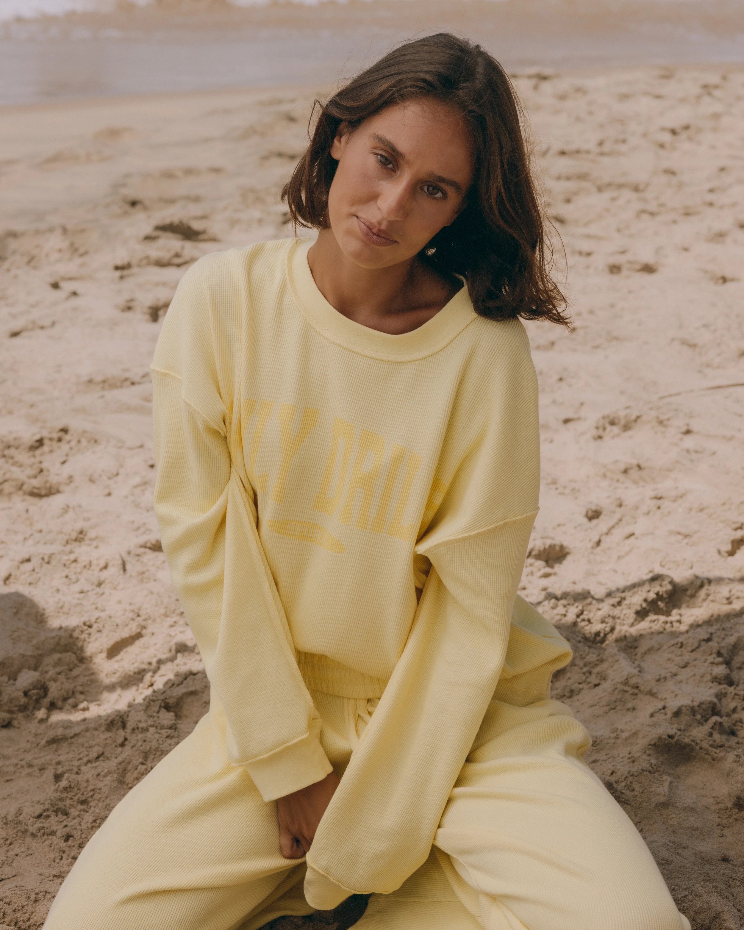 Oversized Sport Thermal - Lemonade