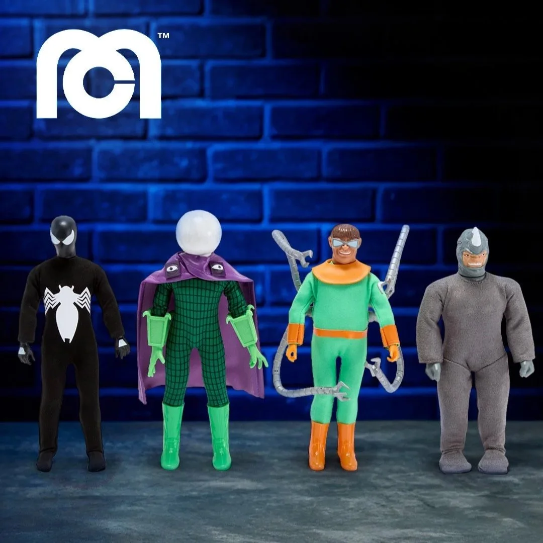 New Marvel Mego Spider-Man Action Figure Set on Disney Store