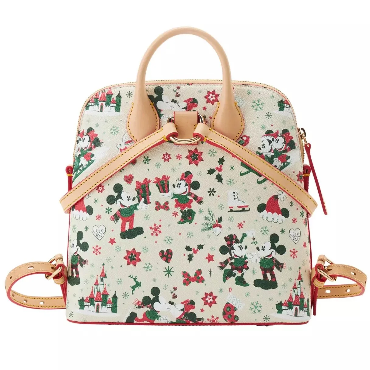 Mickey &amp; Minnie Holiday Dooney &amp; Bourke Backpack