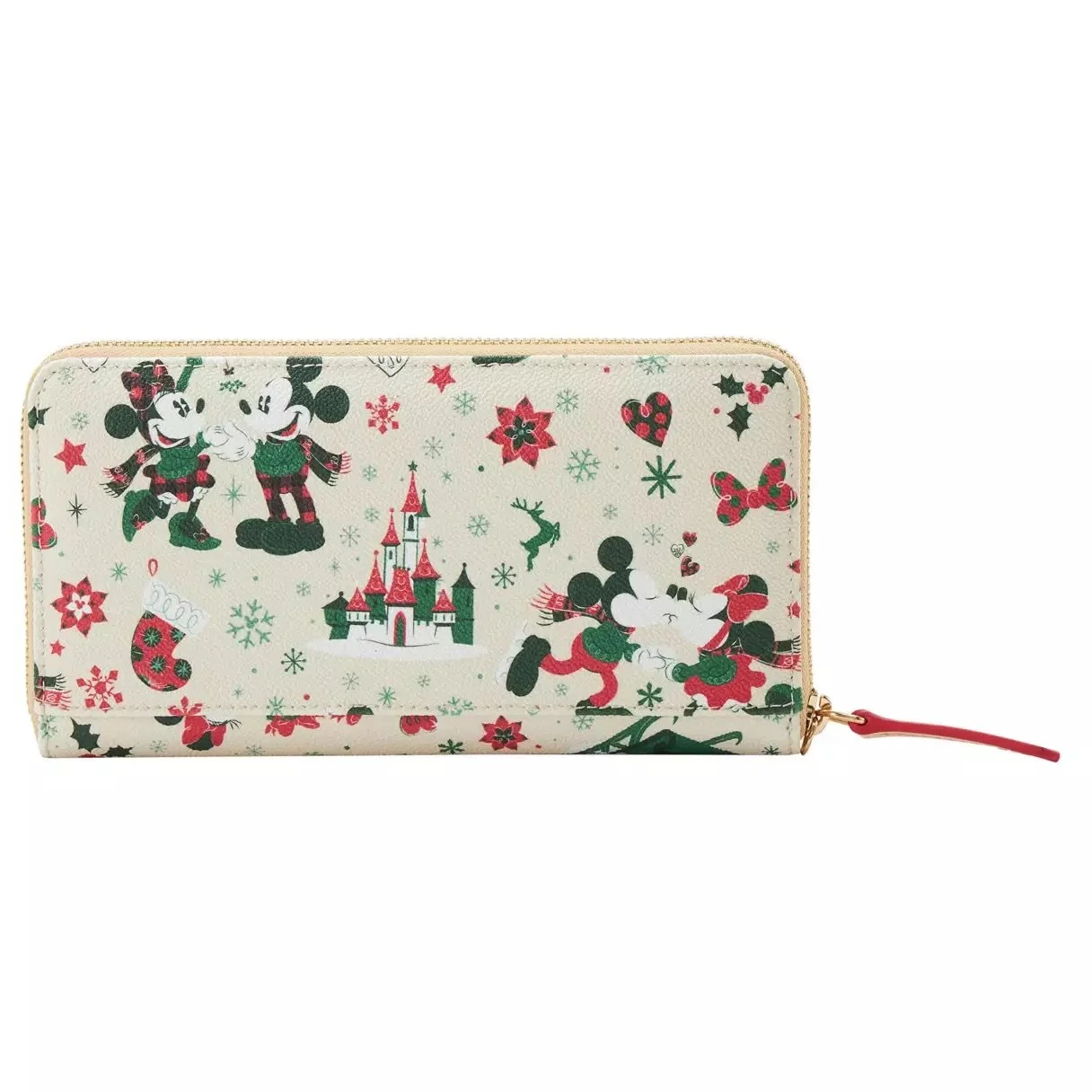 Mickey &amp; Minnie Holiday Dooney &amp; Bourke Wristlet Wallet