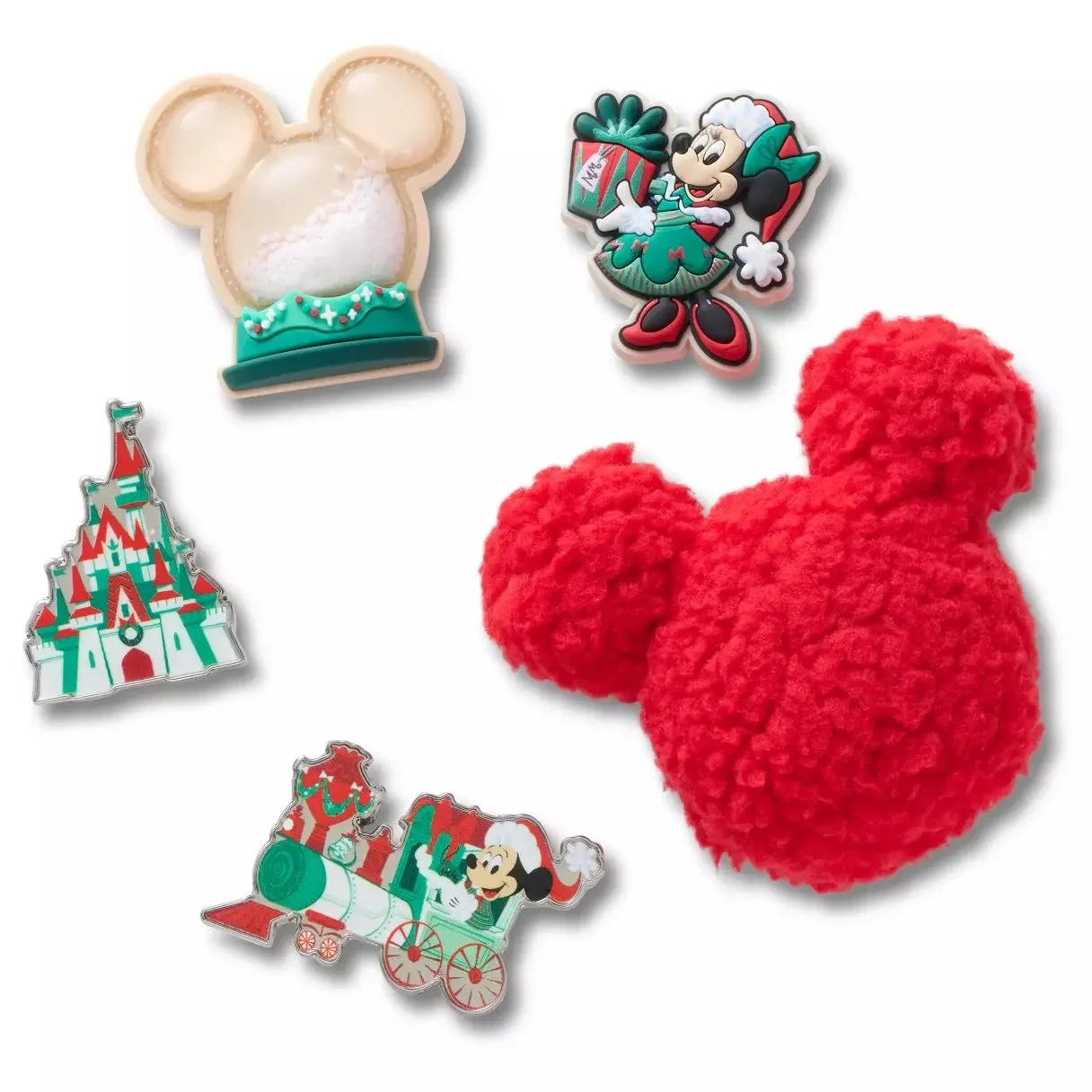Mickey &amp; Minnie Holiday Jibbitz Set