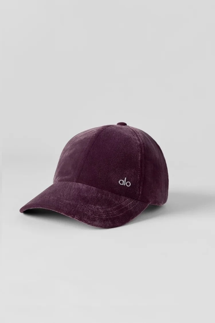 Velvet Off-Duty Cap
