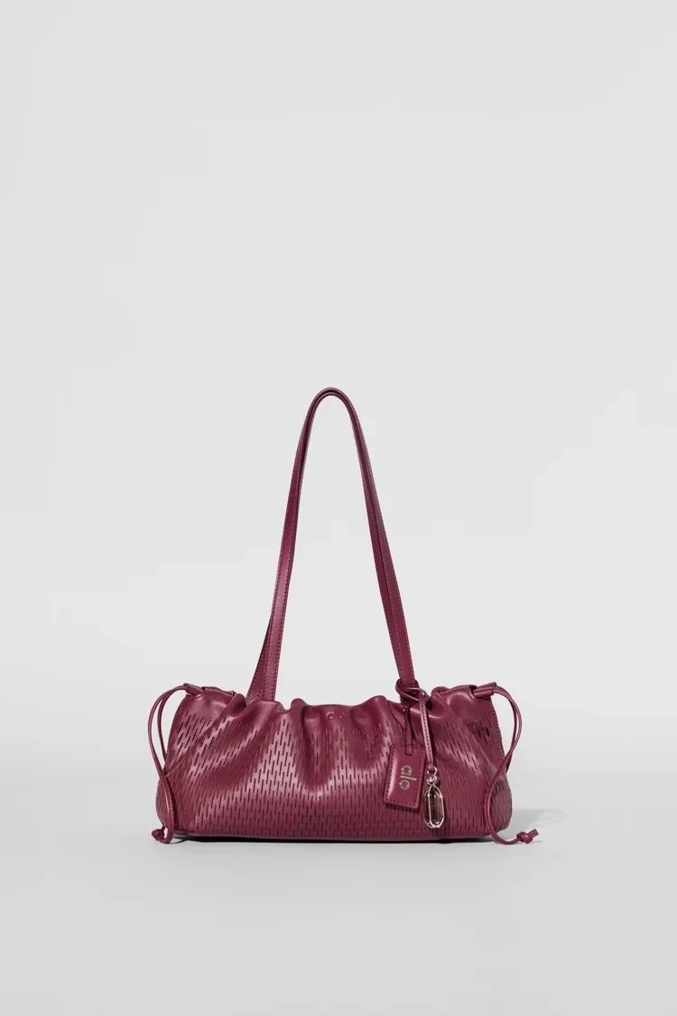 ALO Leather Mesh Mini Unwind Cinch