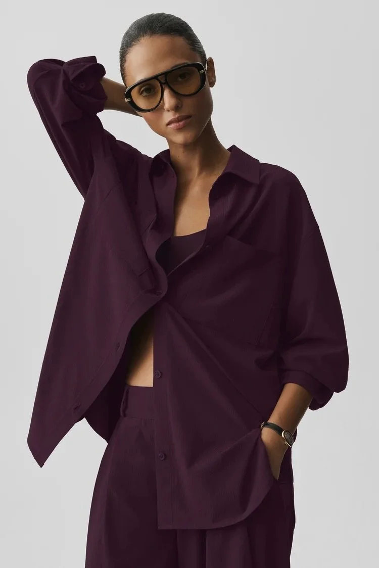 Dreamscape Button Down Long Sleeve
