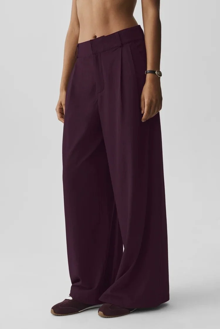 High-Waist Dreamscape Trouser