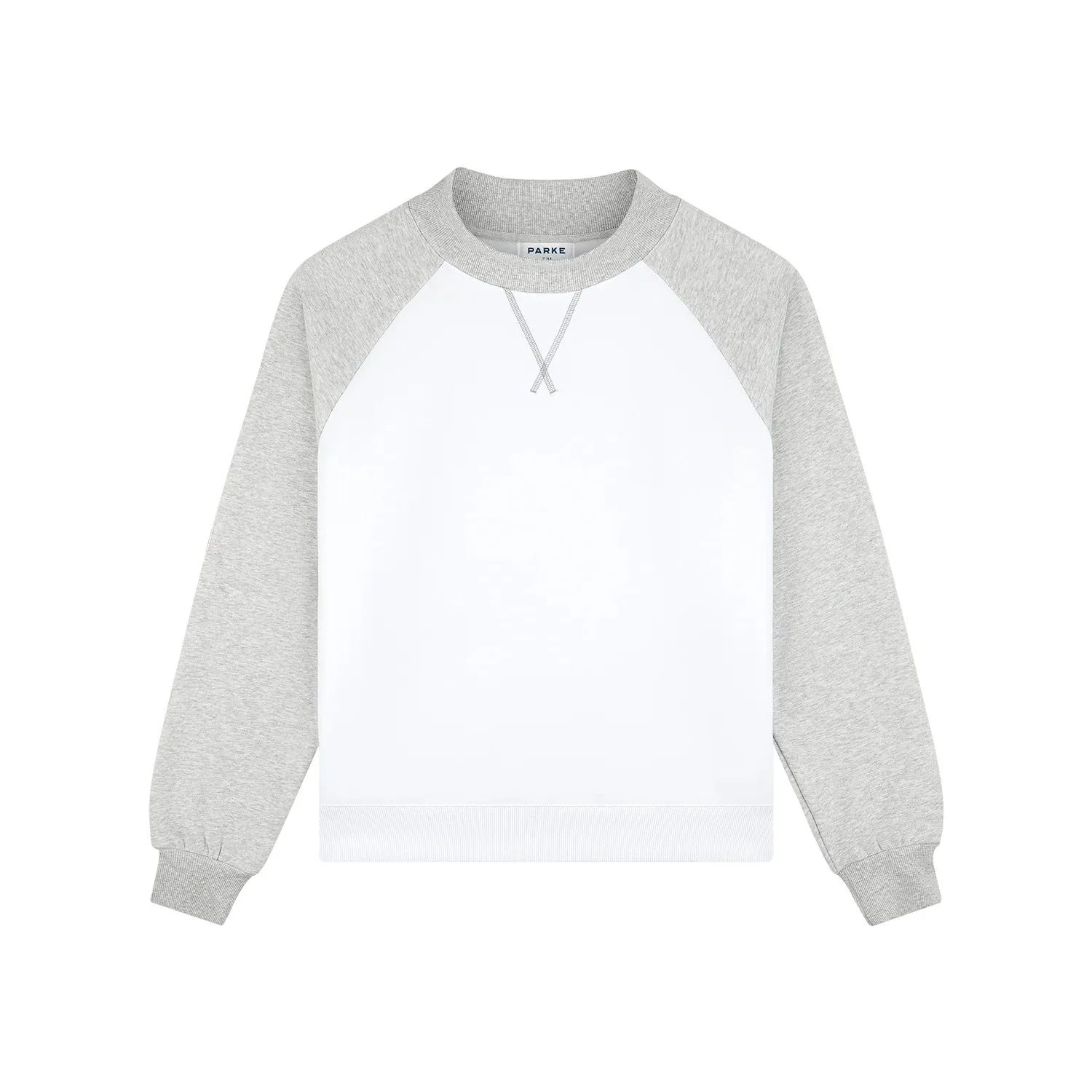Raglan Mockneck - Classic Grey