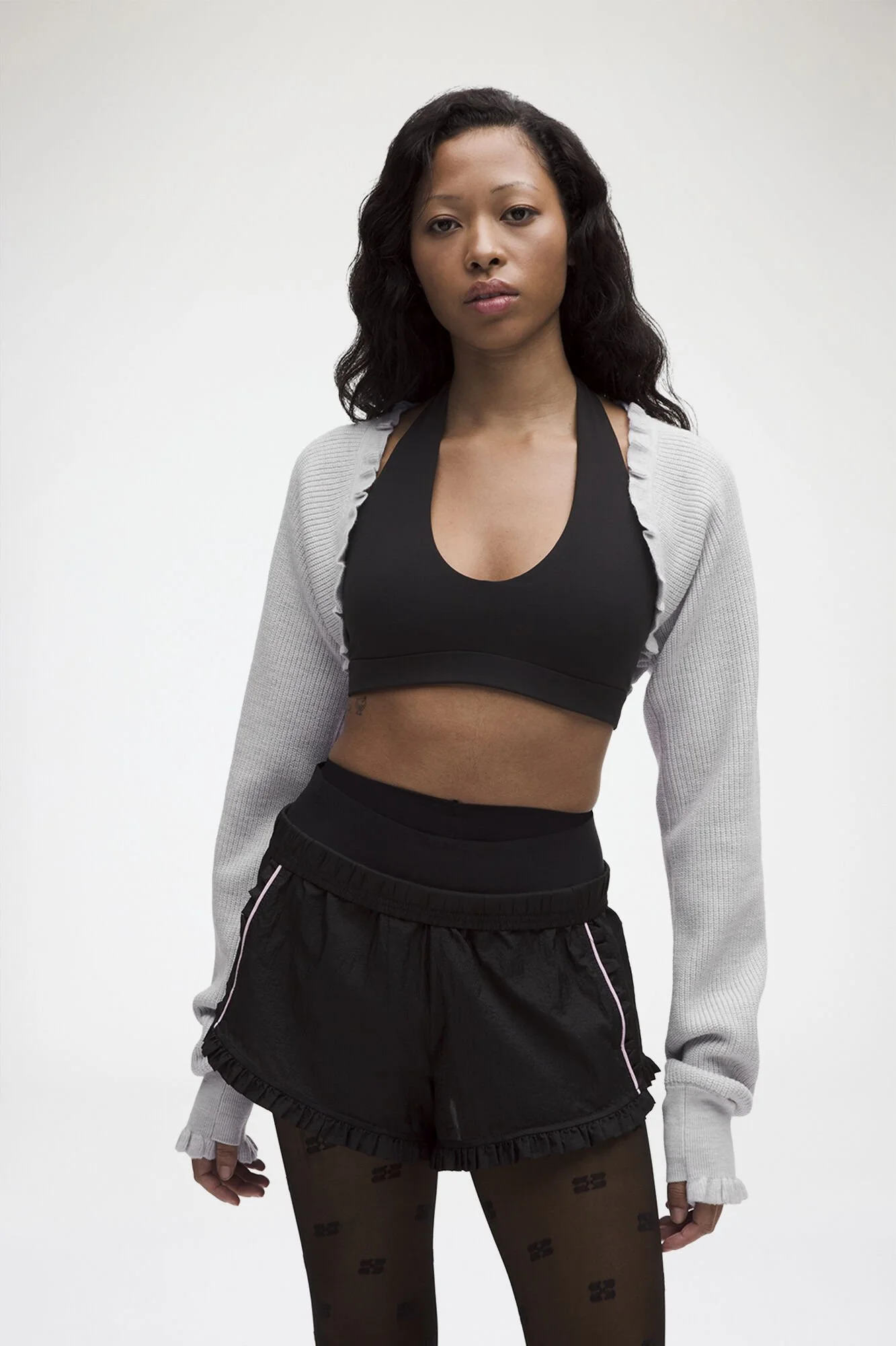 Merino Wool-Blend Bolero