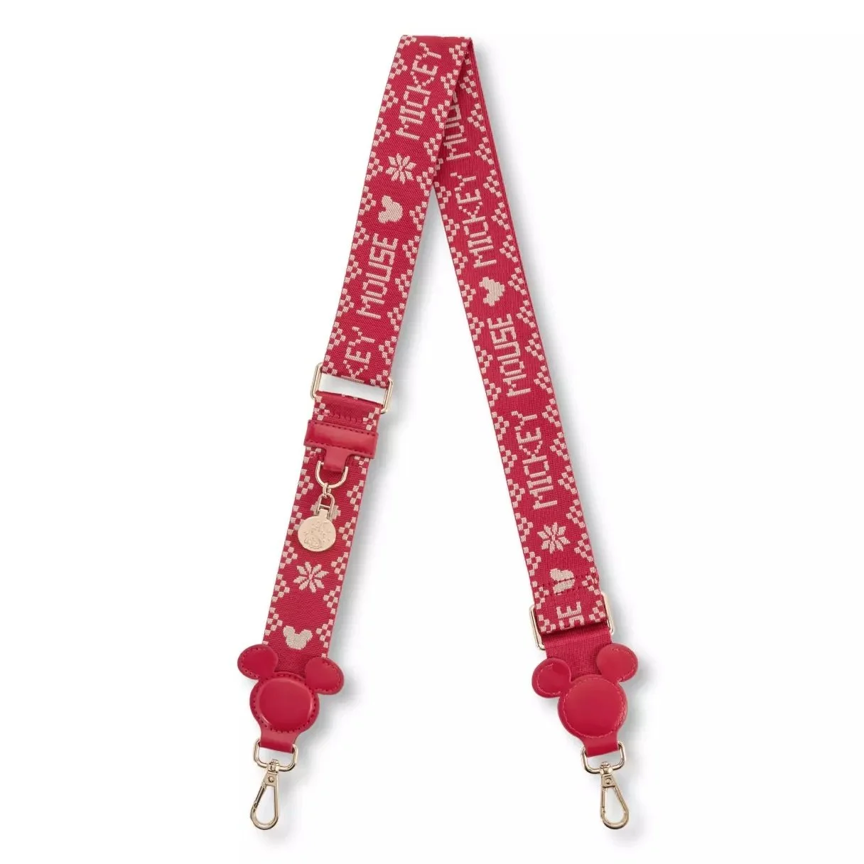 Mickey Mouse Icon Fair Isle Bag Strap