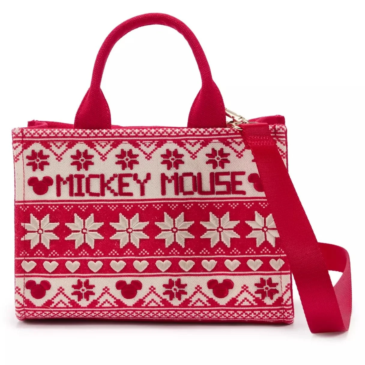 Mickey Mouse Icon Fair Isle Mini Tote Bag