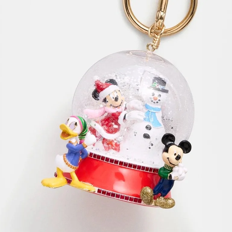 Mickey &amp; Friends Snow Globe Bag Charm