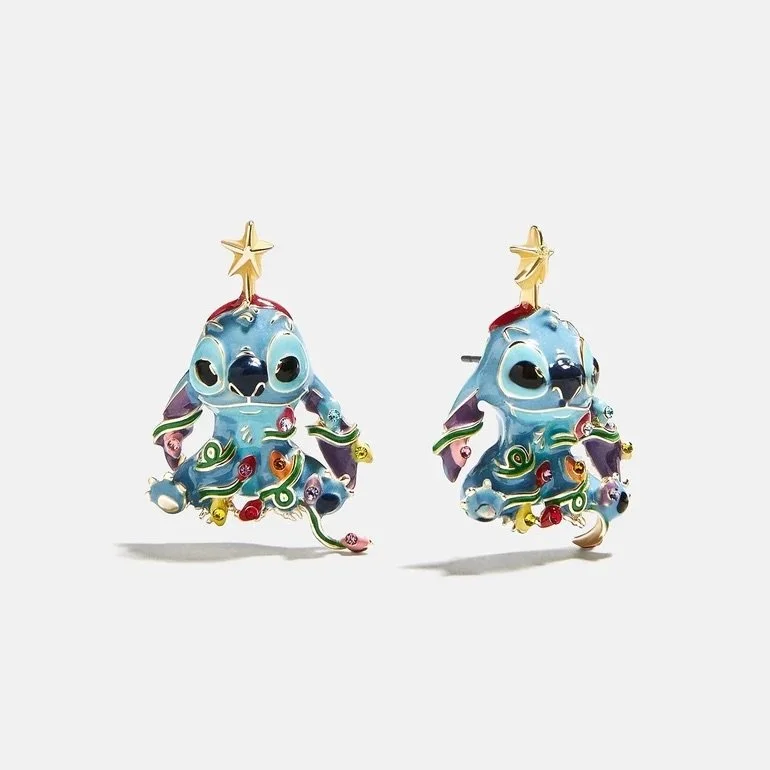 Stitch Christmas Lights Earrings