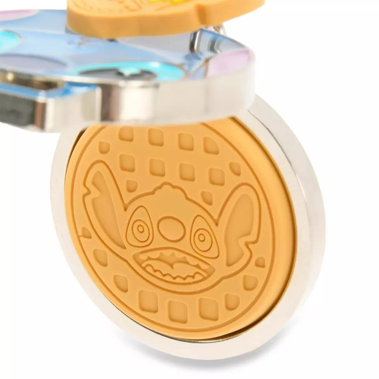 Stitch Waffle Iron Bag Charm