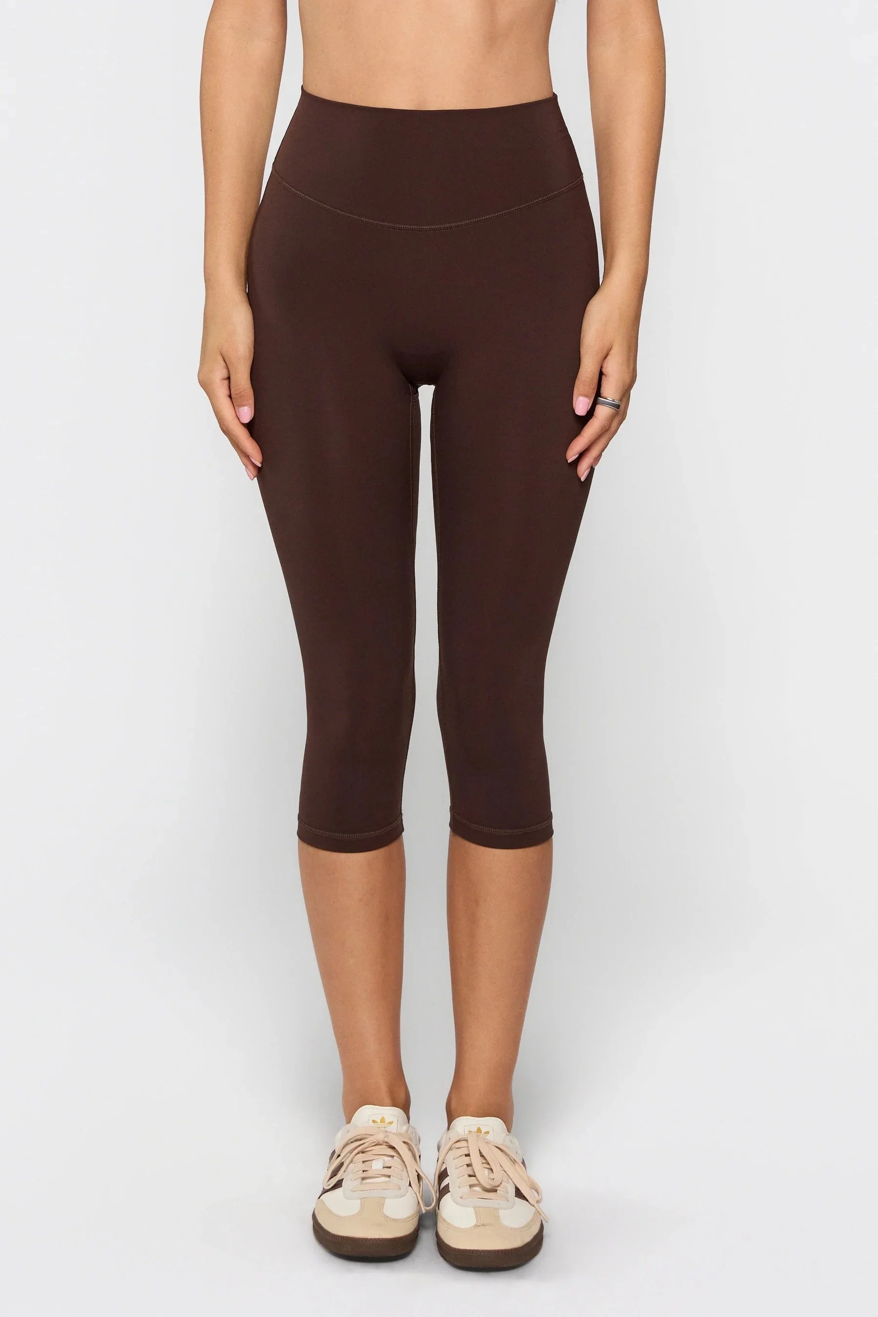 Capri Leggings - Espresso