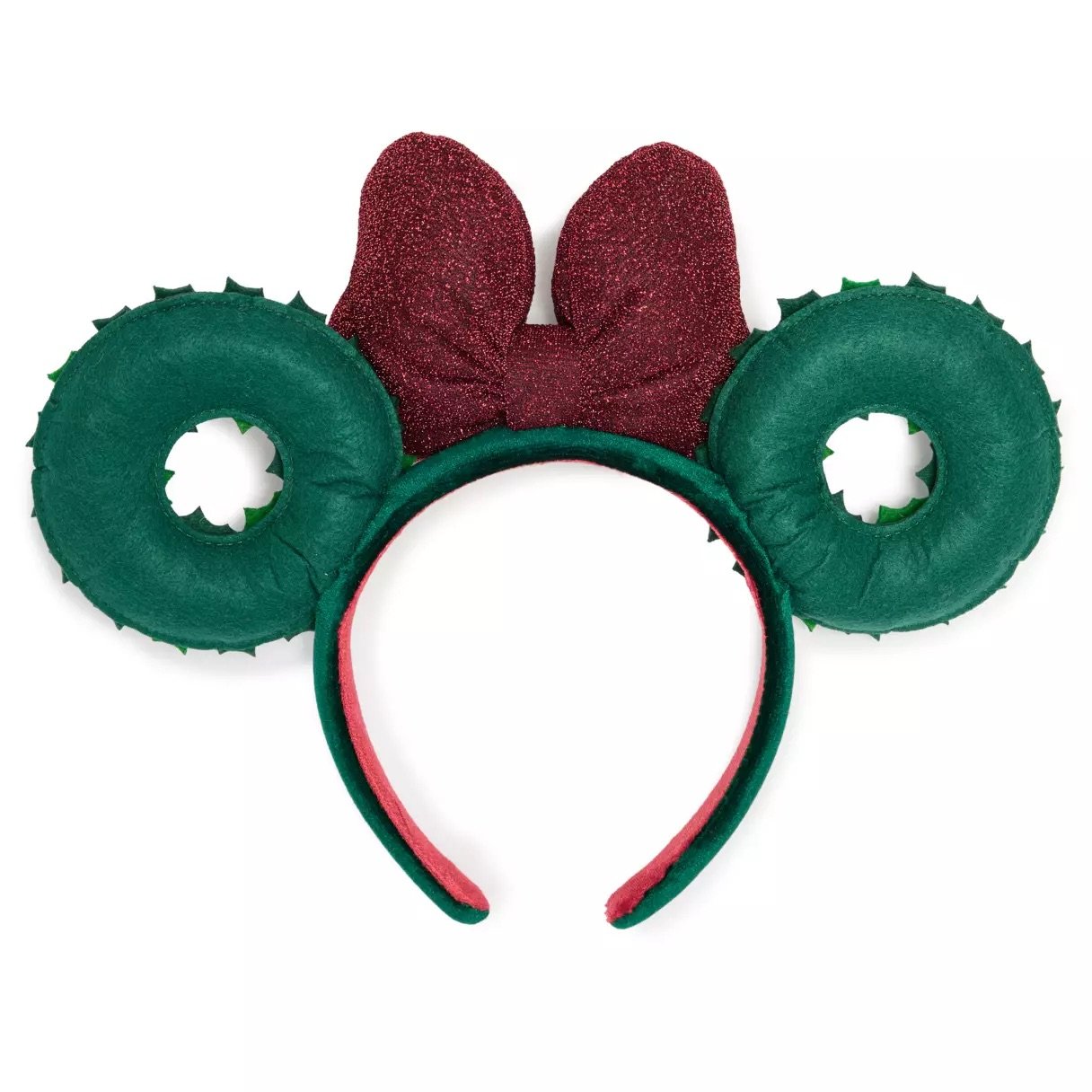 Minnie Holiday Wreath Ear Headband
