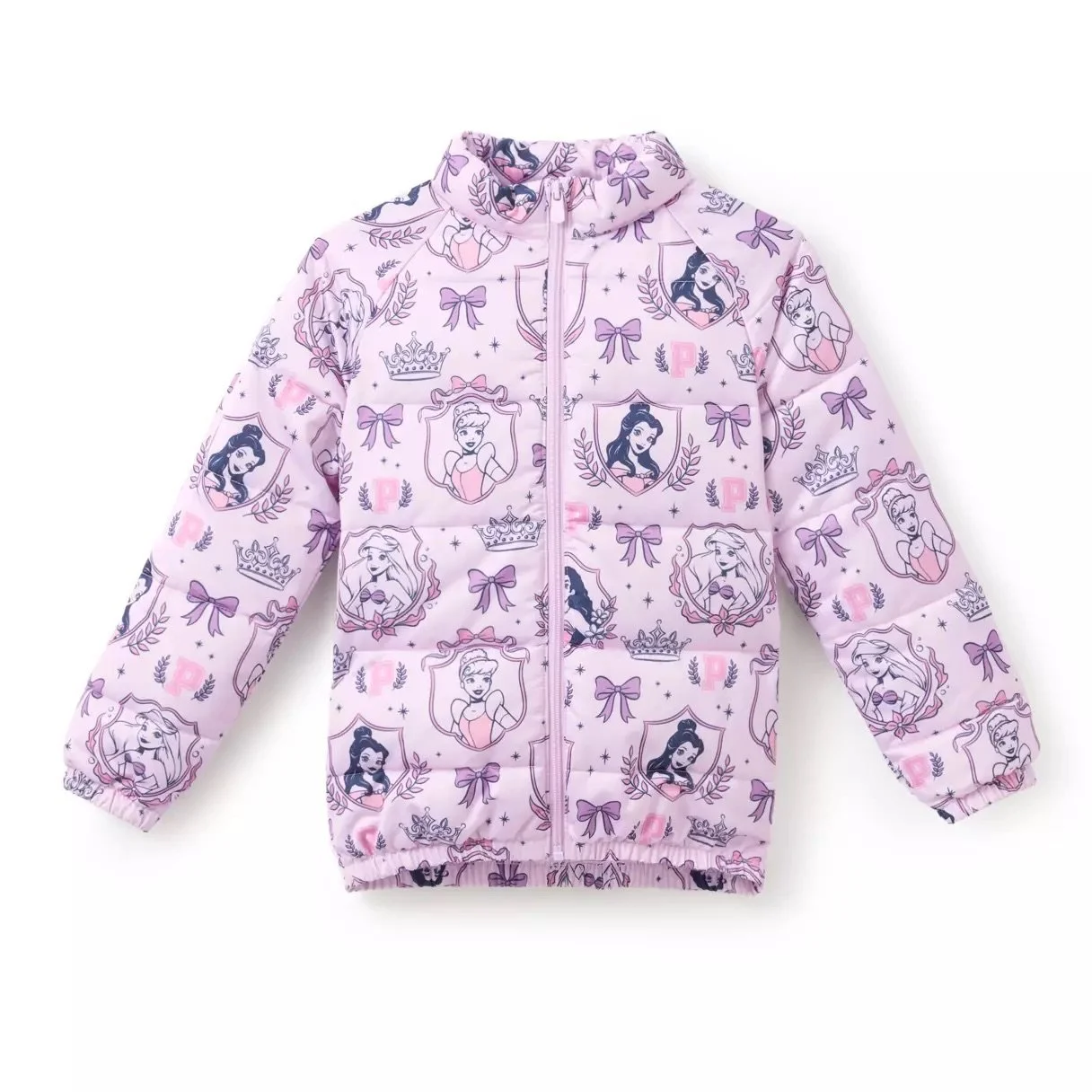 Kids Disney Princess Puffer Jacket
