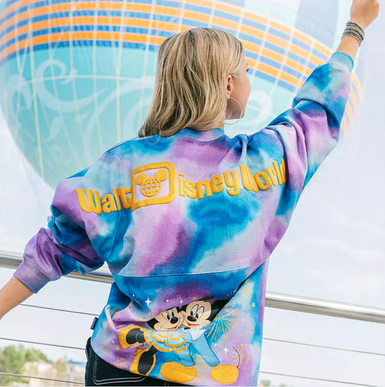 Style in Shimmery Tie-Dye With This NEW 50th Anniversary Spirit Jersey 