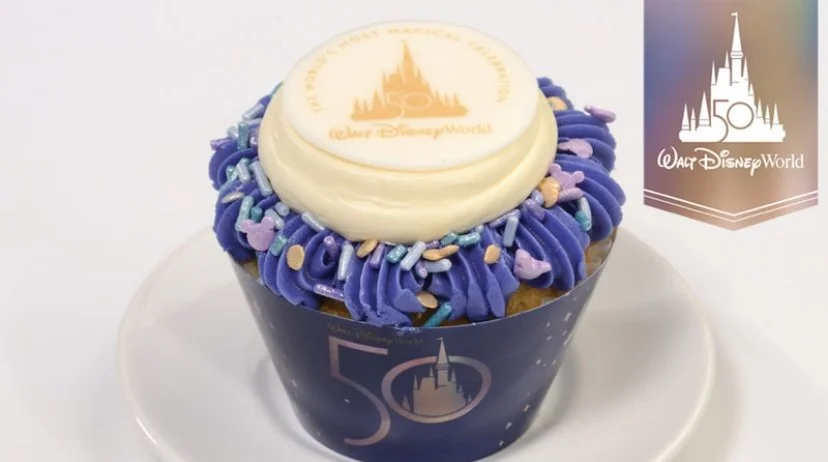 50th Celebration Cupcake — ©Disney