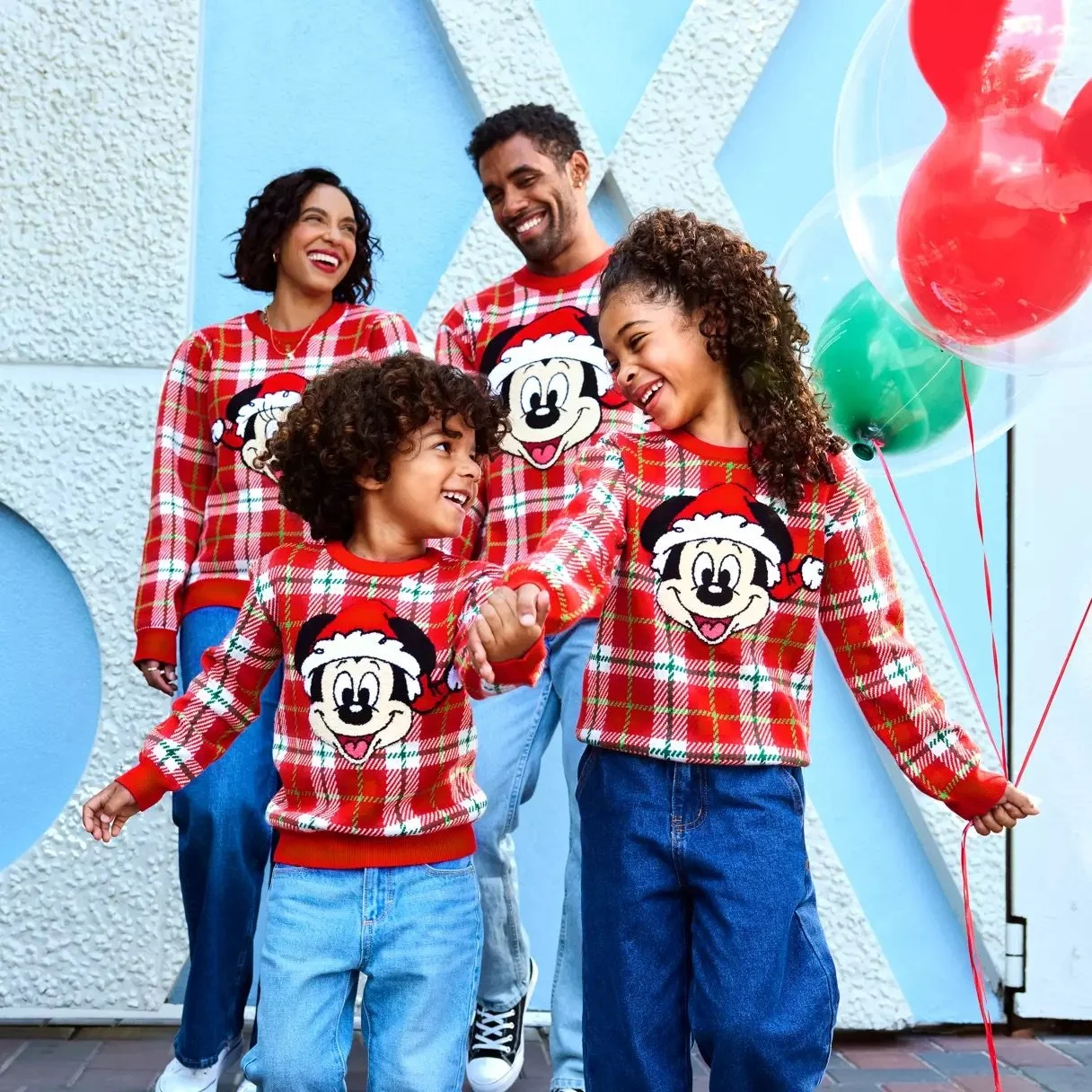 Mickey Mouse Family Christmas Matching Sweater Collection on Disney Store