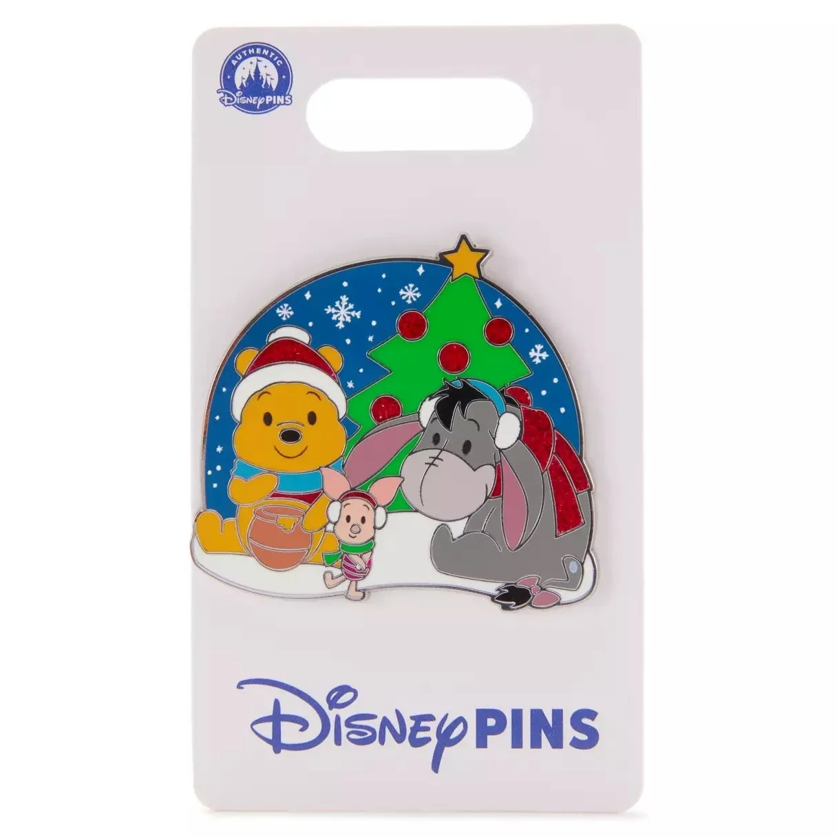 Pooh &amp; Pals Holiday Pin