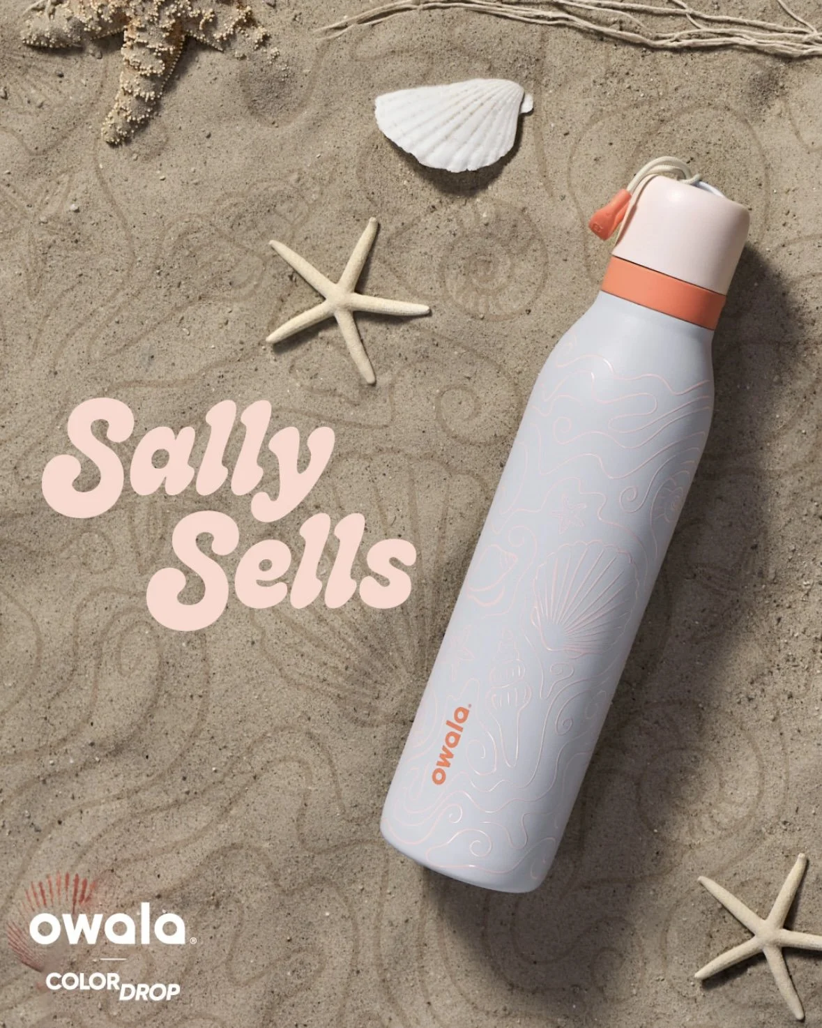 Sally Sells Owala Color Drop Bottle