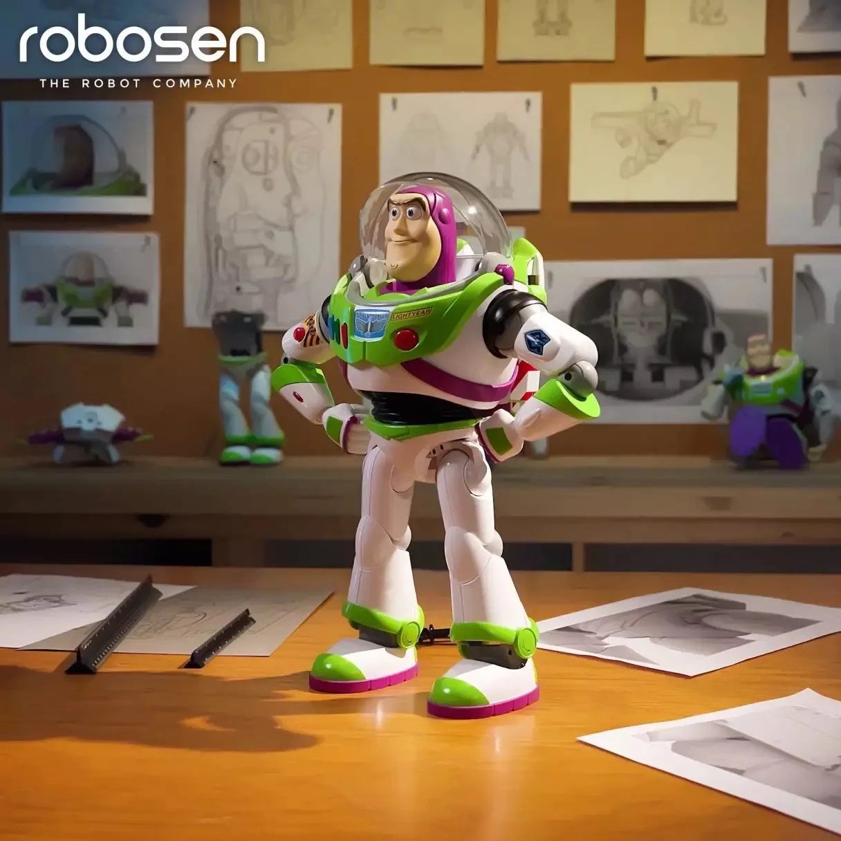 Disney Ribotac New Robosen Pixar Robotic Mini Action Figures Collection on Disney ...