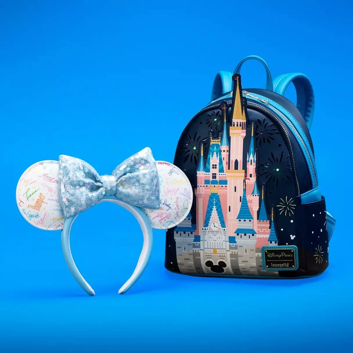 Cinderella Castle Loungefly Mini Backpack on Disney Store