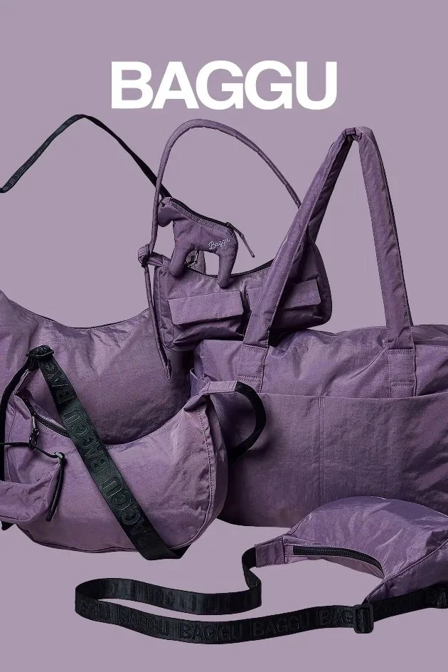 Baggu Urban Outfitters Exclusive Collection – Dusty Violet and Magic 8 Ball