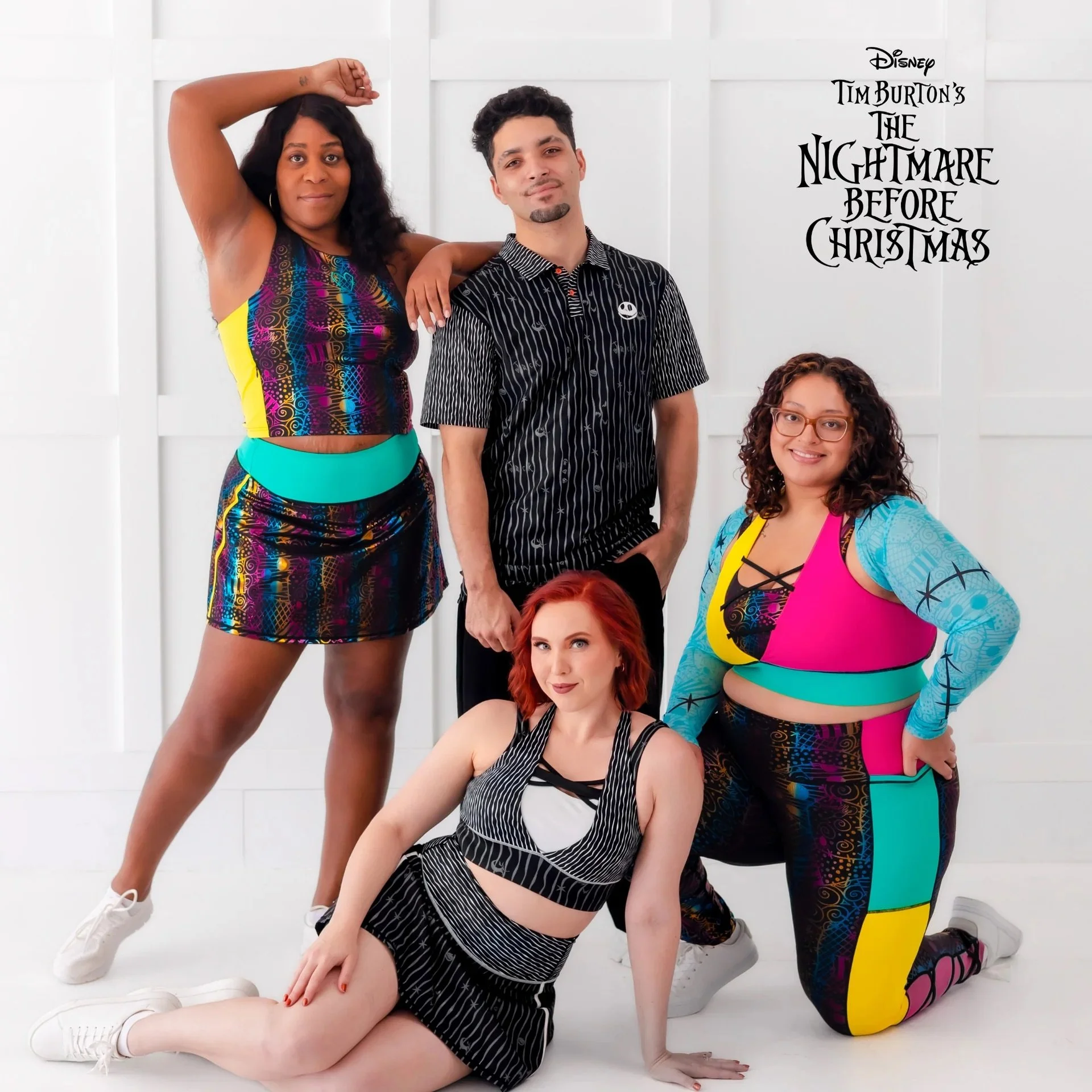 New Disney Crowned Athletics The Nightmare Before Christmas Collection - Disney Halloween Merchandise