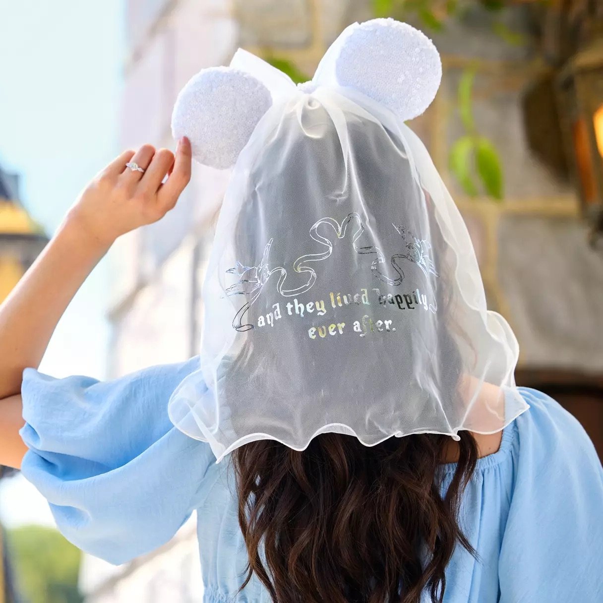 New Cinderella Bridal Veil Ear Headband on Disney Store