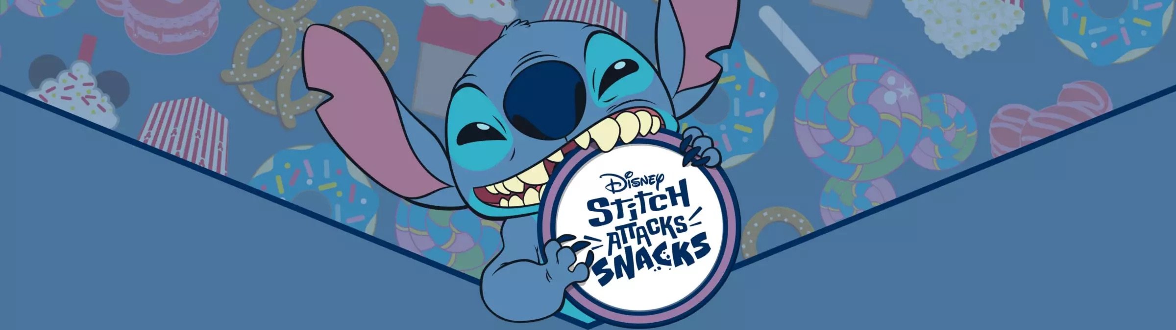 Stitch Attacks Snacks Limited Release Pin Set, Pretzel, January