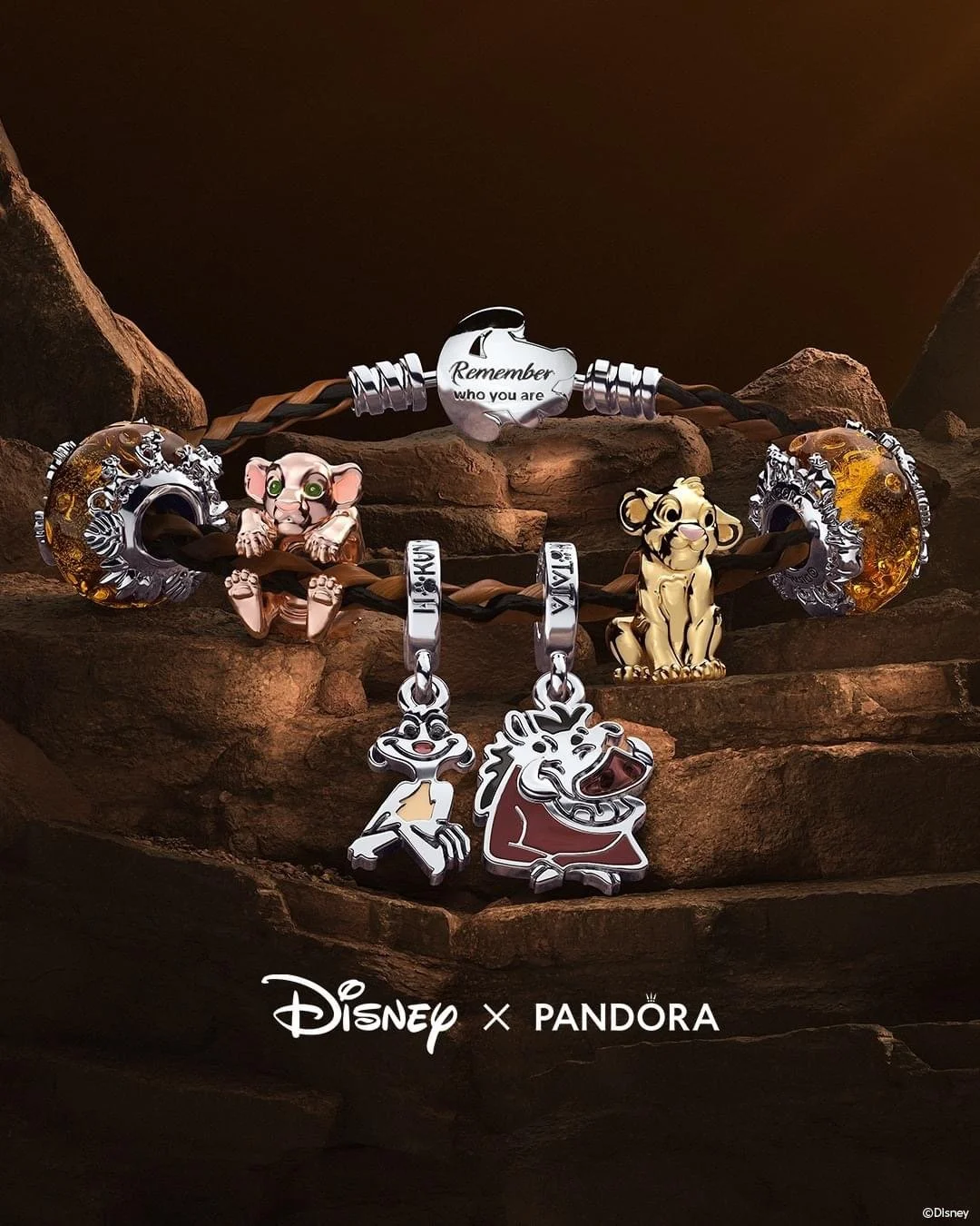 Disney Riddle's Jewelry Pandora Best Lion King Charm Bracelet