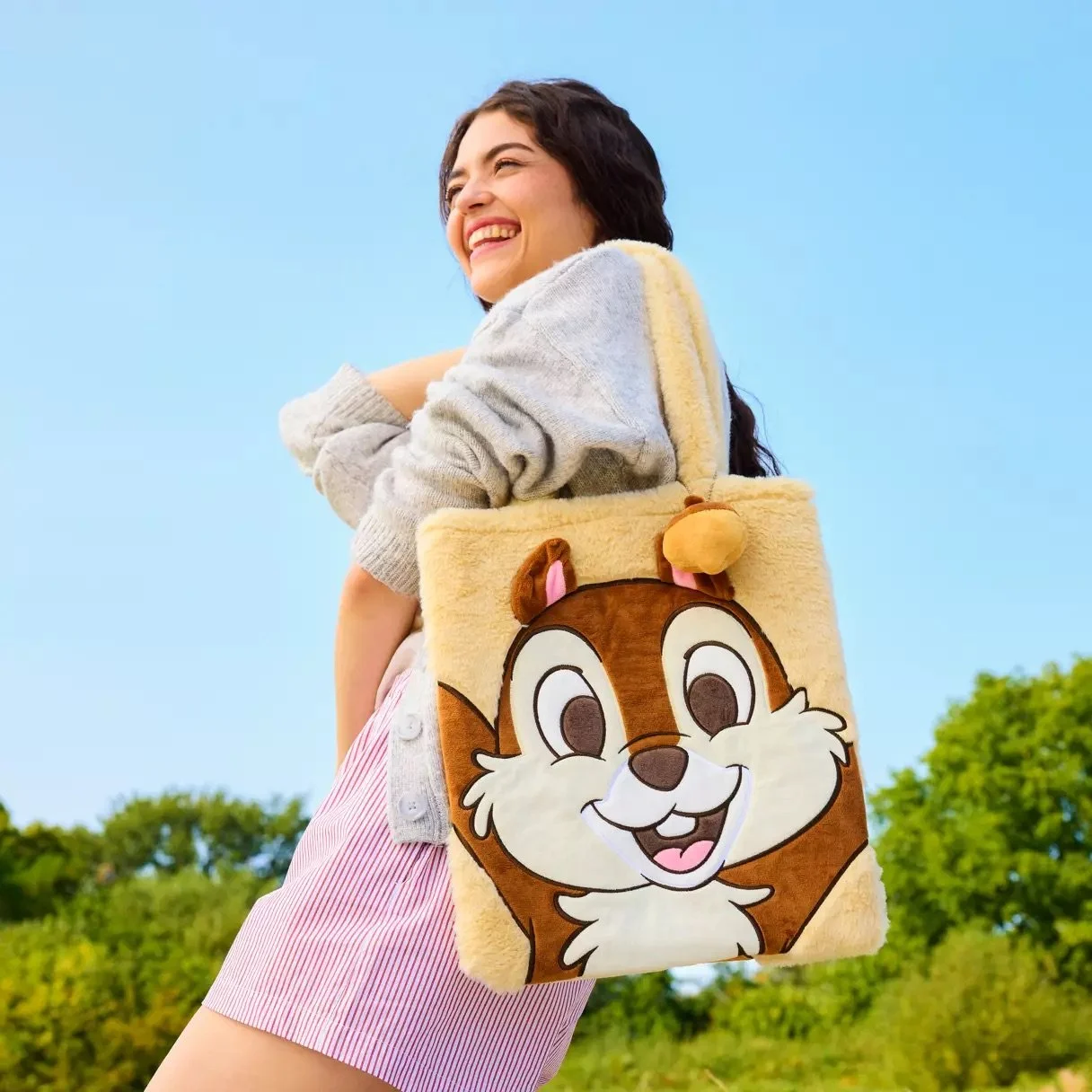 New Chip ‘n Dale Plush Tote on Disney Store