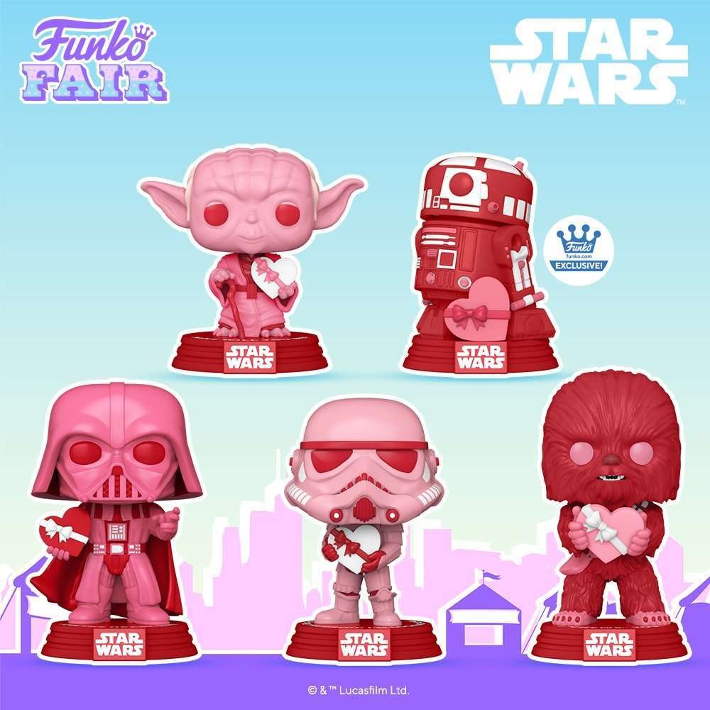 New Star Wars Valentine Funko Pops — EXTRA MAGIC MINUTES